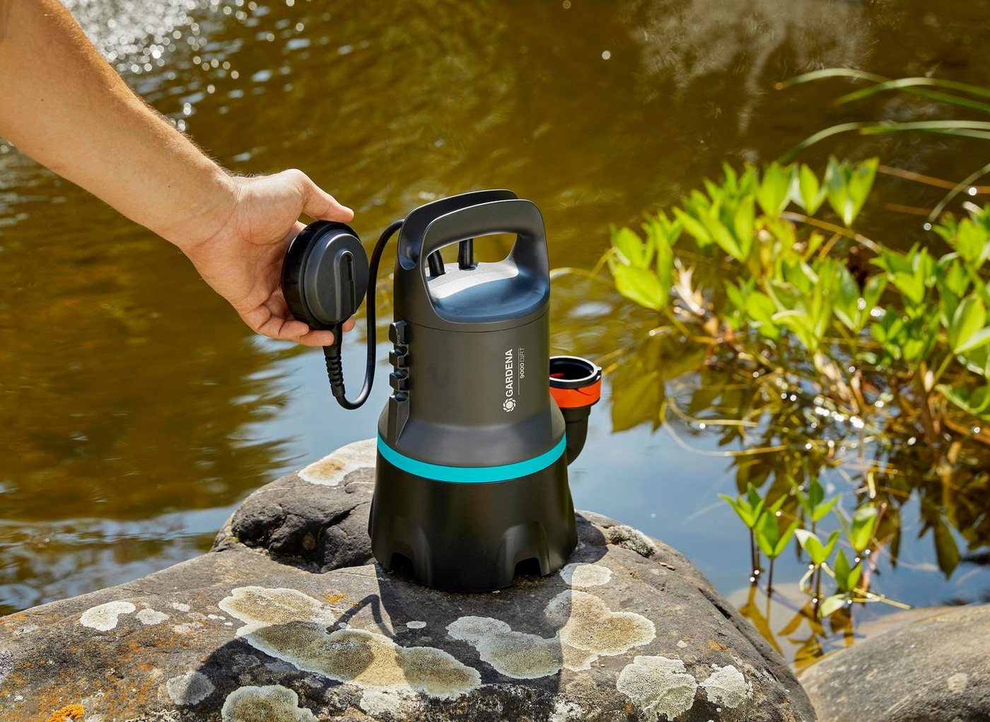 Thumbnail - GARDENA Schmutzwasserpumpe Schmutzwasser-Tauchpumpe 9000