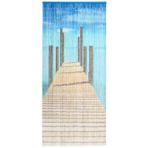 CONACORD Insektenschutz-Vorhang Conacord Decona Bridge Dekovorhang bunt, 90 x 200 cm, Bambus - hohe Strangdichte