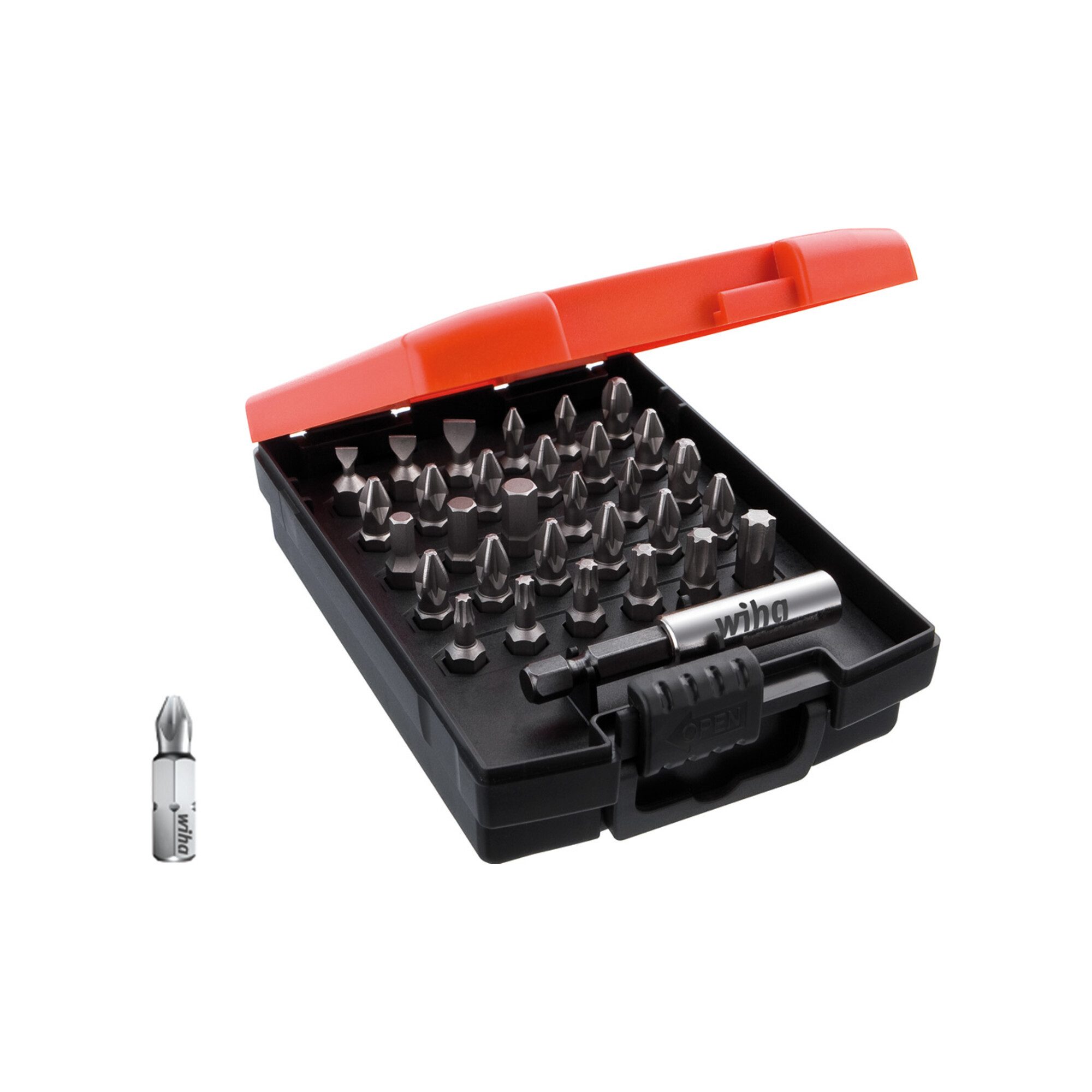 Wiha Bit-Set Wiha Bit Set Standard 25 mm gemischt 31-tlg. 1/4" in Box
