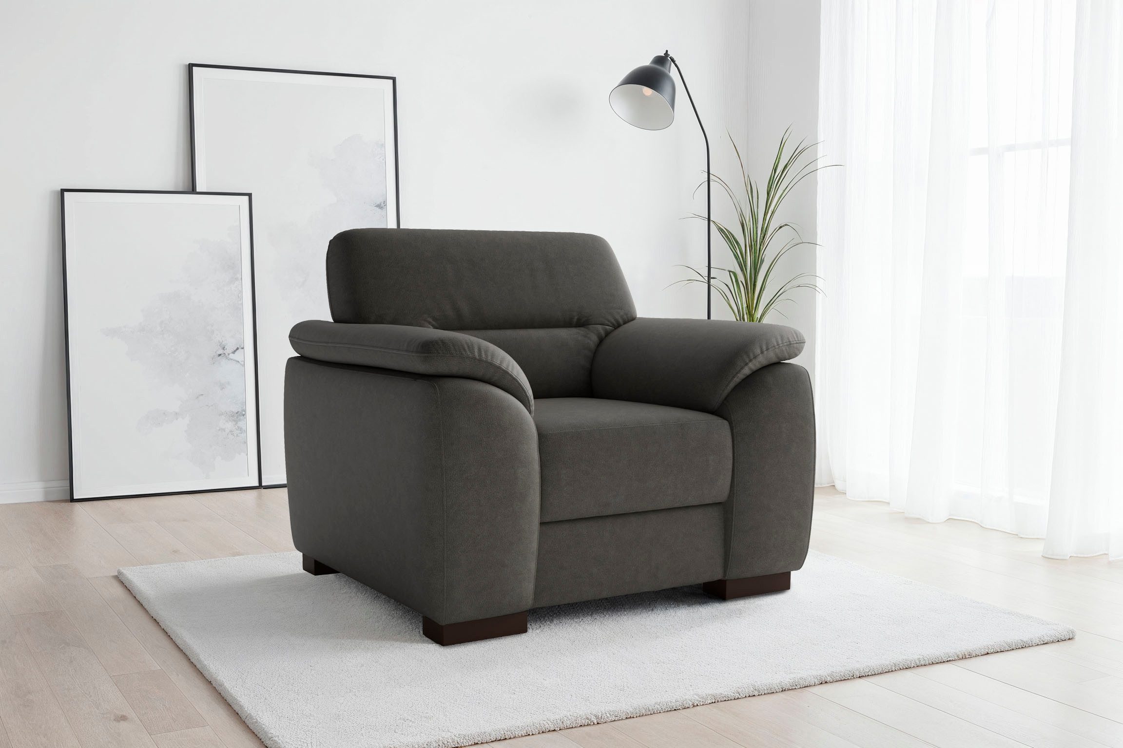 sit&more Sessel Montego, mit Federkern