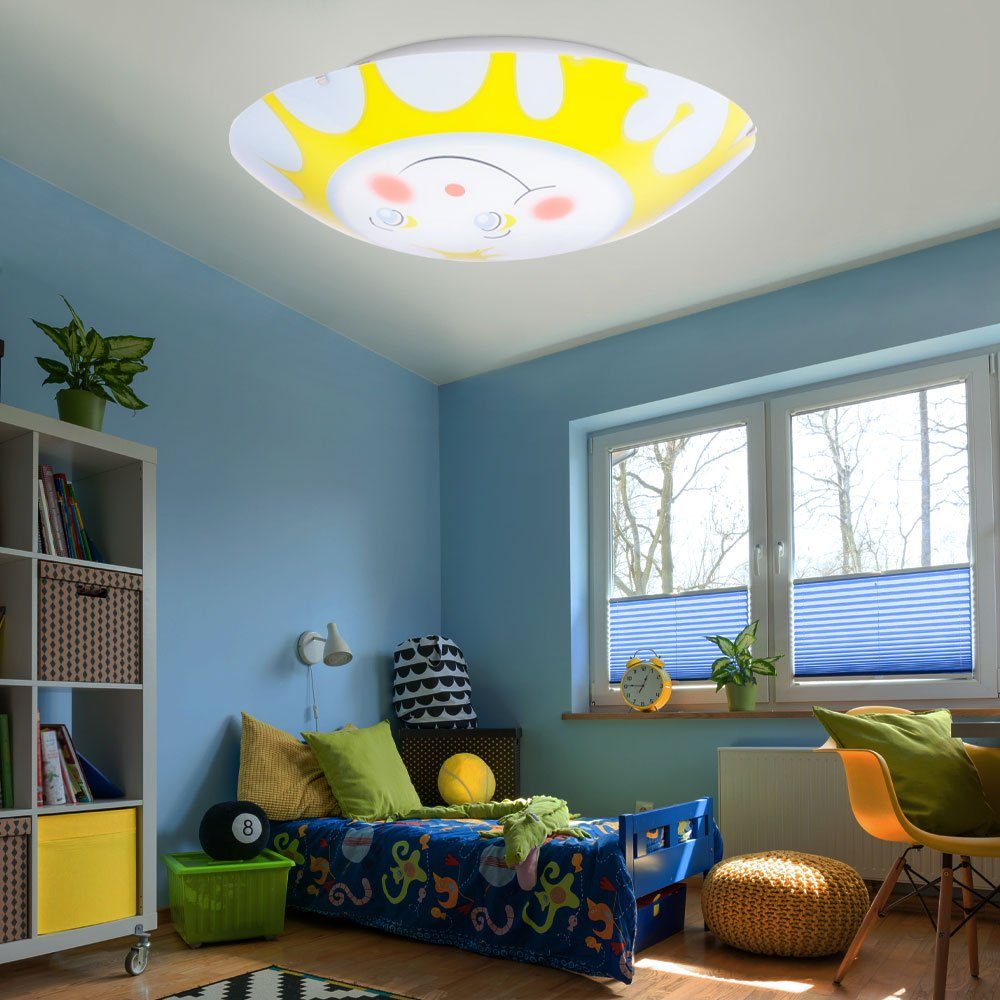 etc-shop Dekolicht, Leuchtmittel inklusive, Warmweiß, 13 Watt LED Kinder Baby Jungen Mädchen Decken Lampe Spiel Zimmer