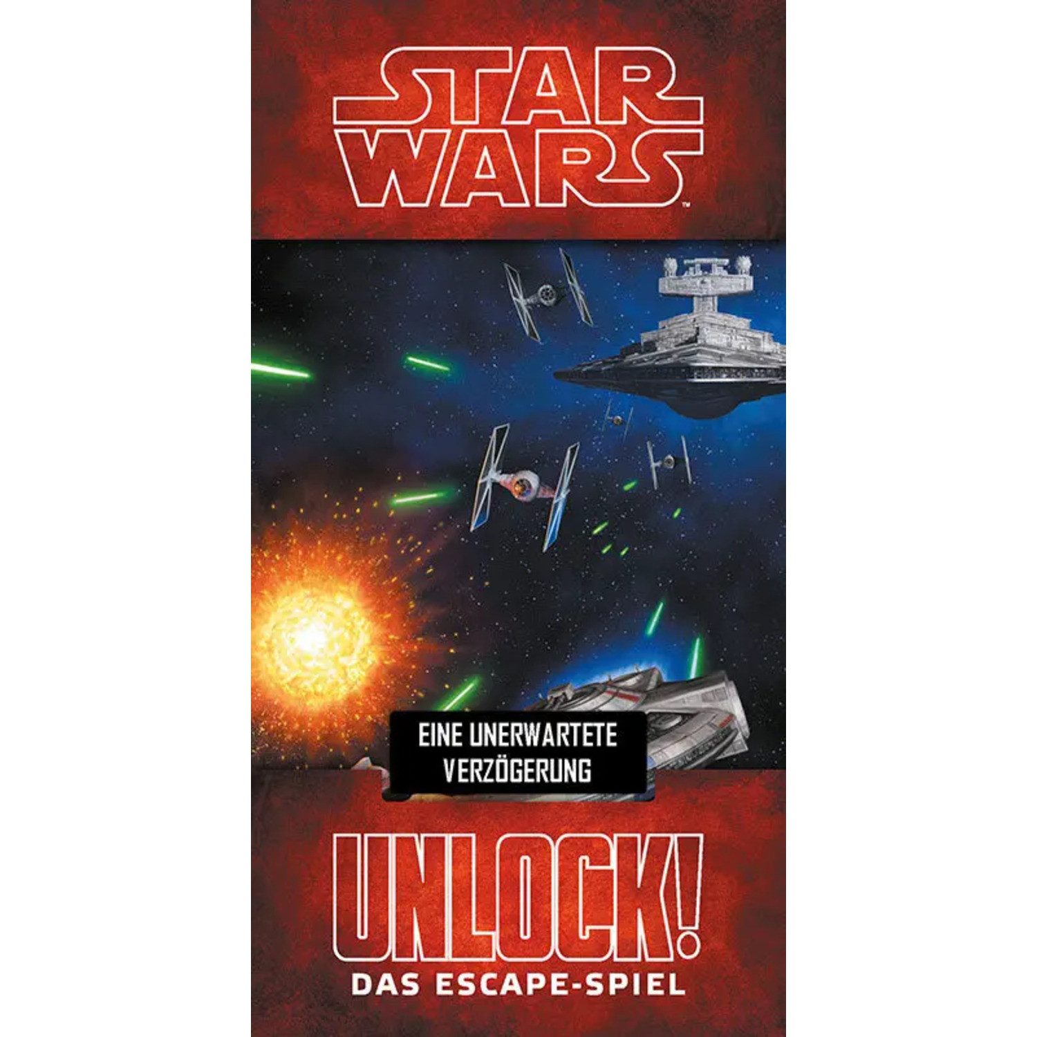 Asmodee Spiel Unlock! Star Wars Eine unerwartete Verzögerung (Einzelszenario)