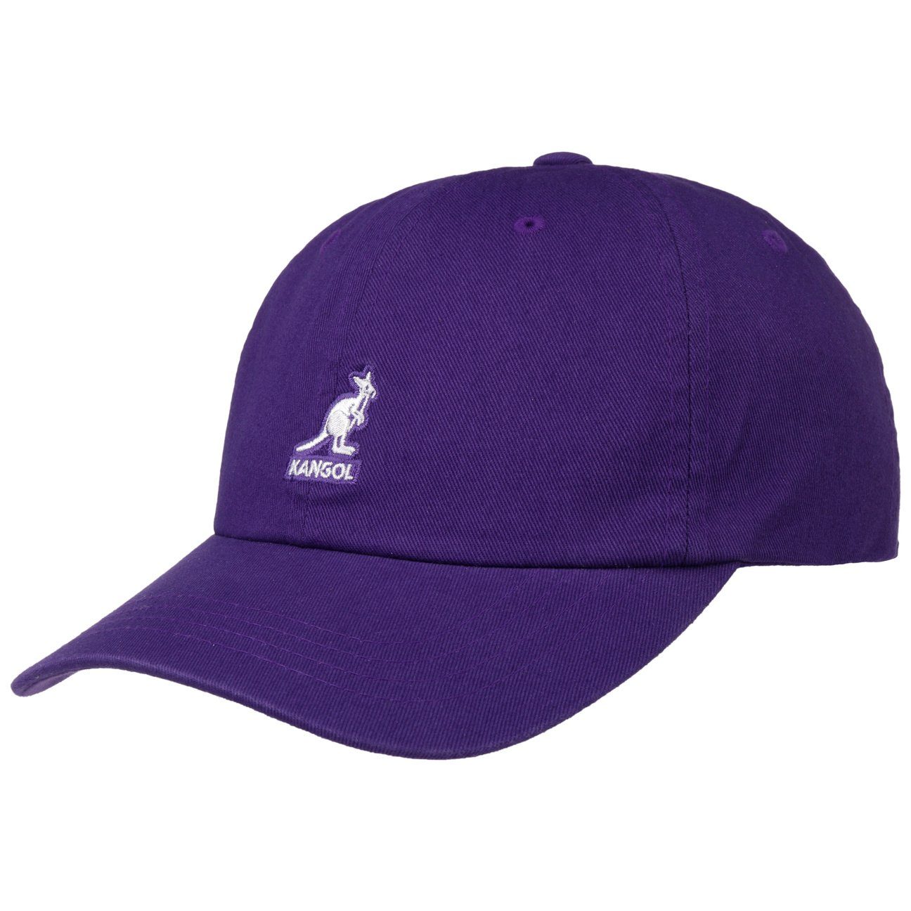Kangol Baseball Cap (1-St) Baseballcap Metallschnalle lila