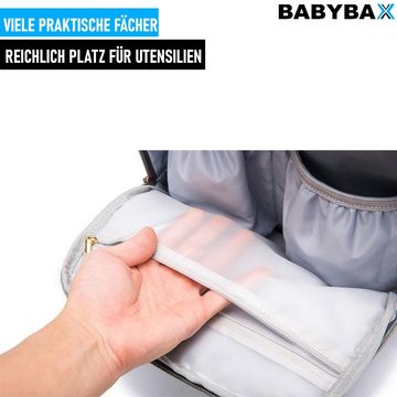 MAVURA Wickeltasche BABYBAX Babytasche Wickelrucksack Pflegetasche Baby Windelrucksack, Mamatasche Babyrucksack wasserdicht