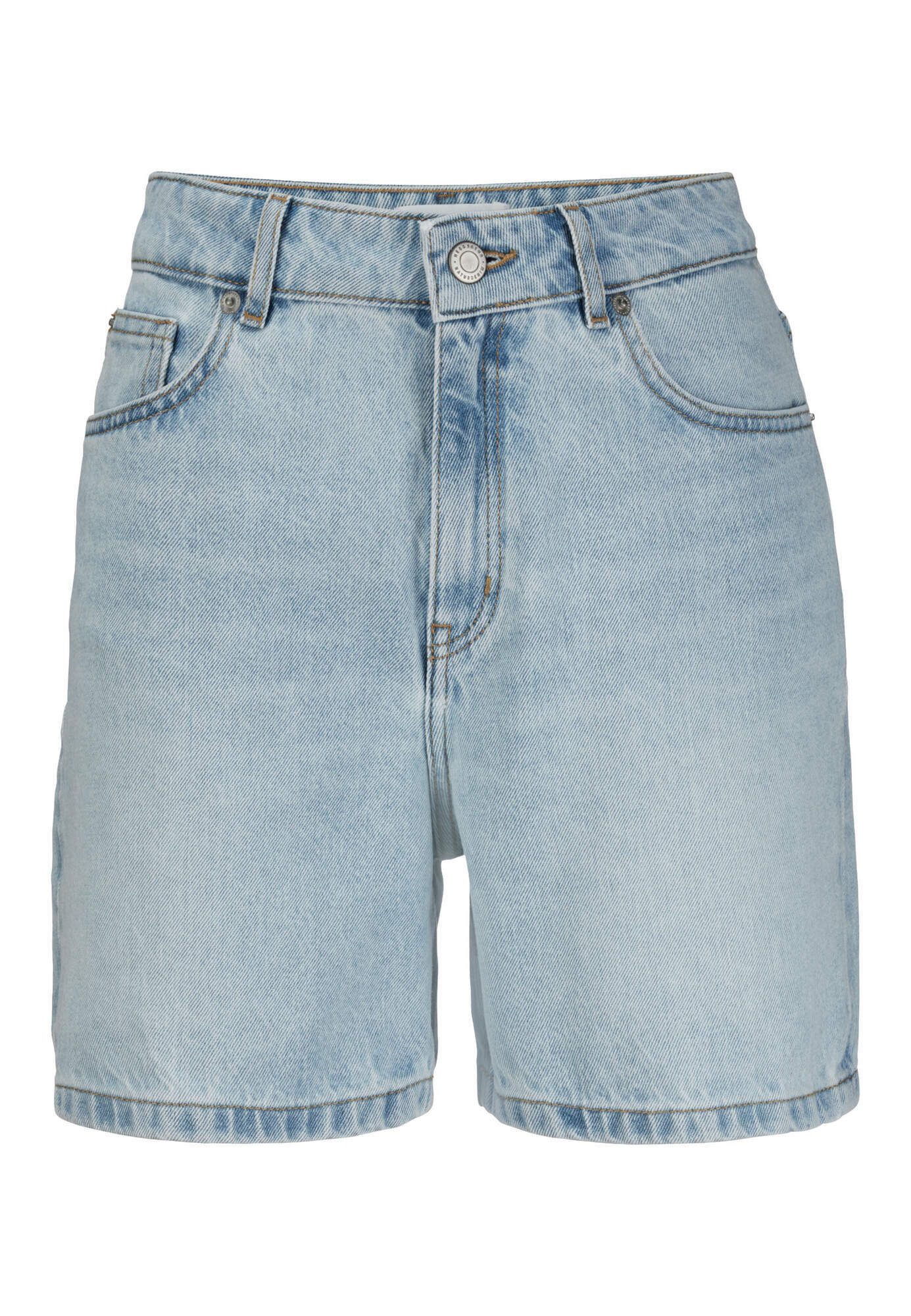 Hessnatur Relaxshorts Relaxed aus reinem Bio-Denim (1-tlg)