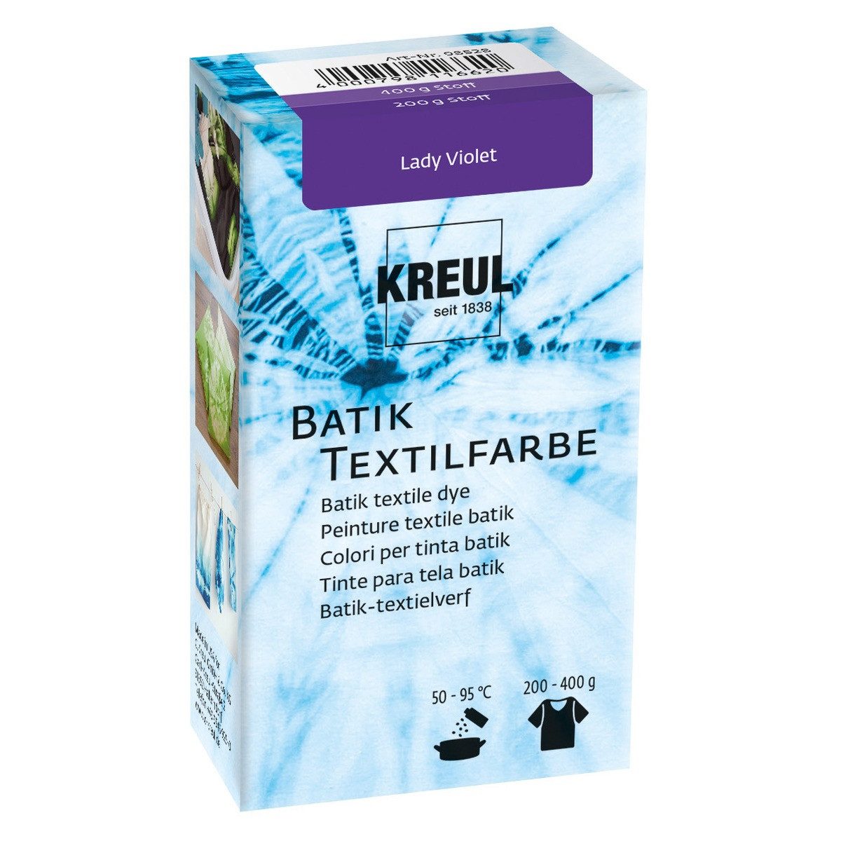 C. KREUL Textilfarbe KREUL Batik-Textilfarbe Lady Violet 70g