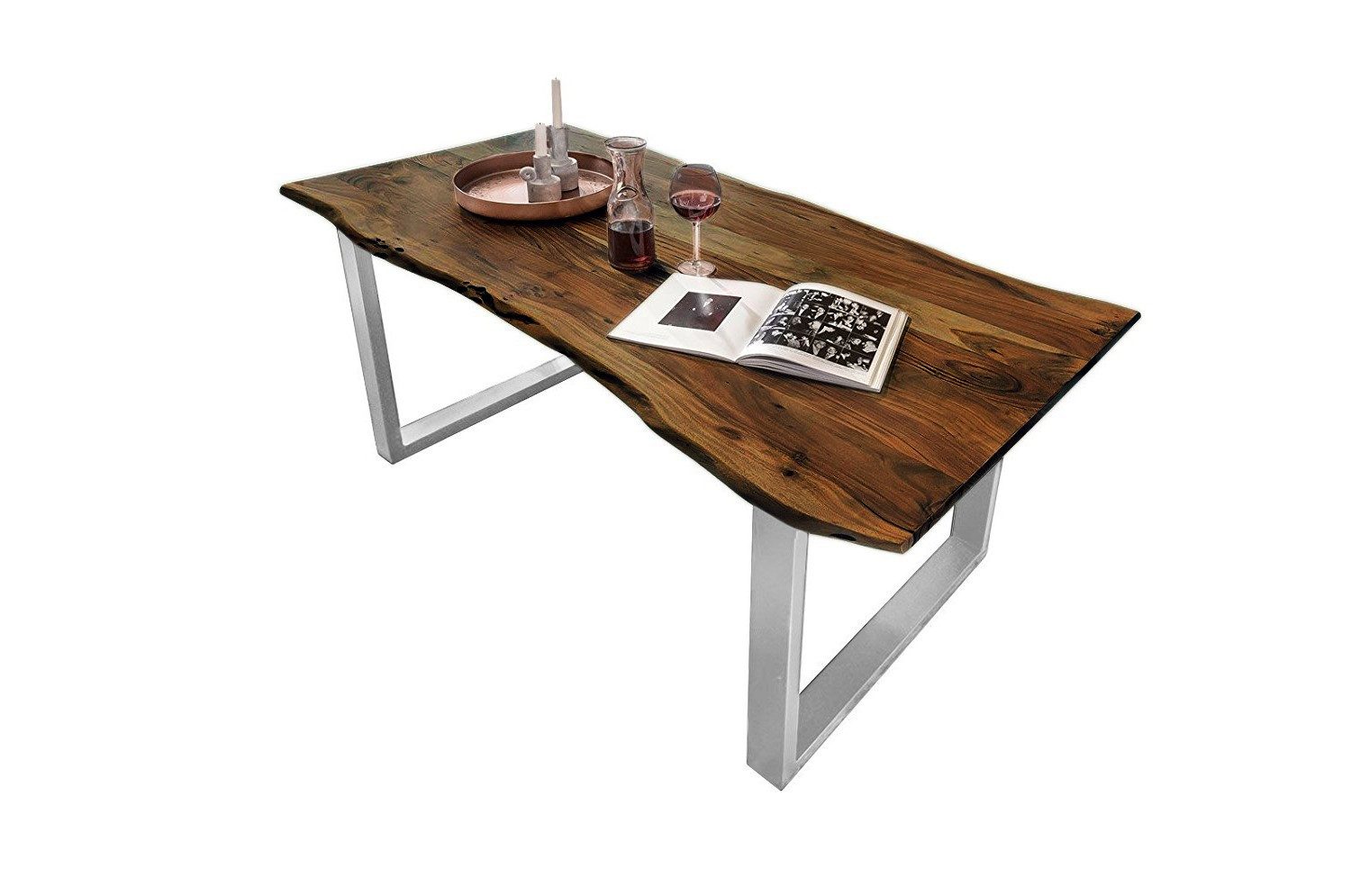 SAM® Baumkantentisch Kapalua, Baumkante, Akazienholz massiv, günstig online kaufen