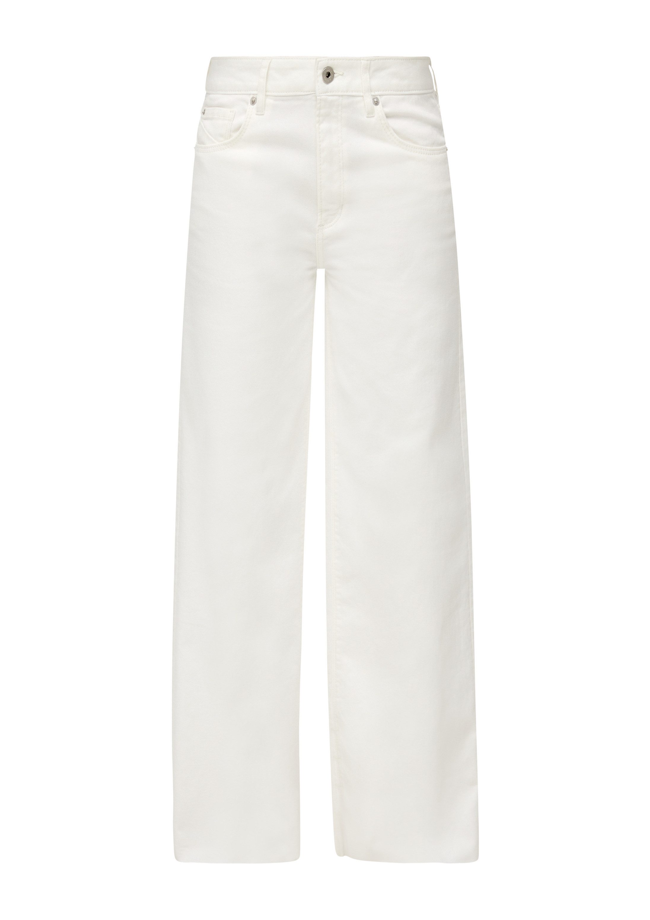 QS Weite Jeans Jeans-Hose CATIE Jeans Catie / Slim Fit / High Rise / Wide Leg