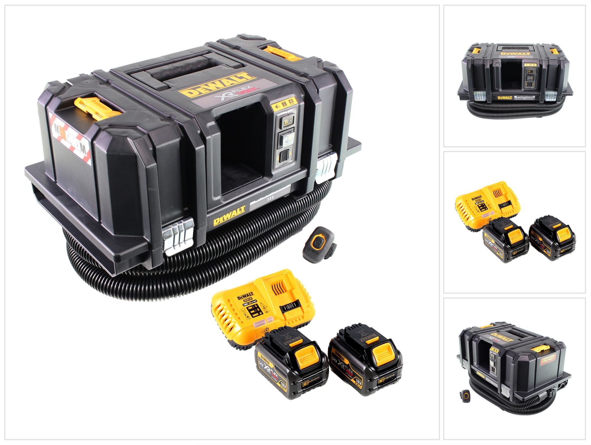 DeWalt Пылесборник DCV 586 MT2 Akku Nass- und Trockensauger 54 V 11 L Brushless + 2x Akk