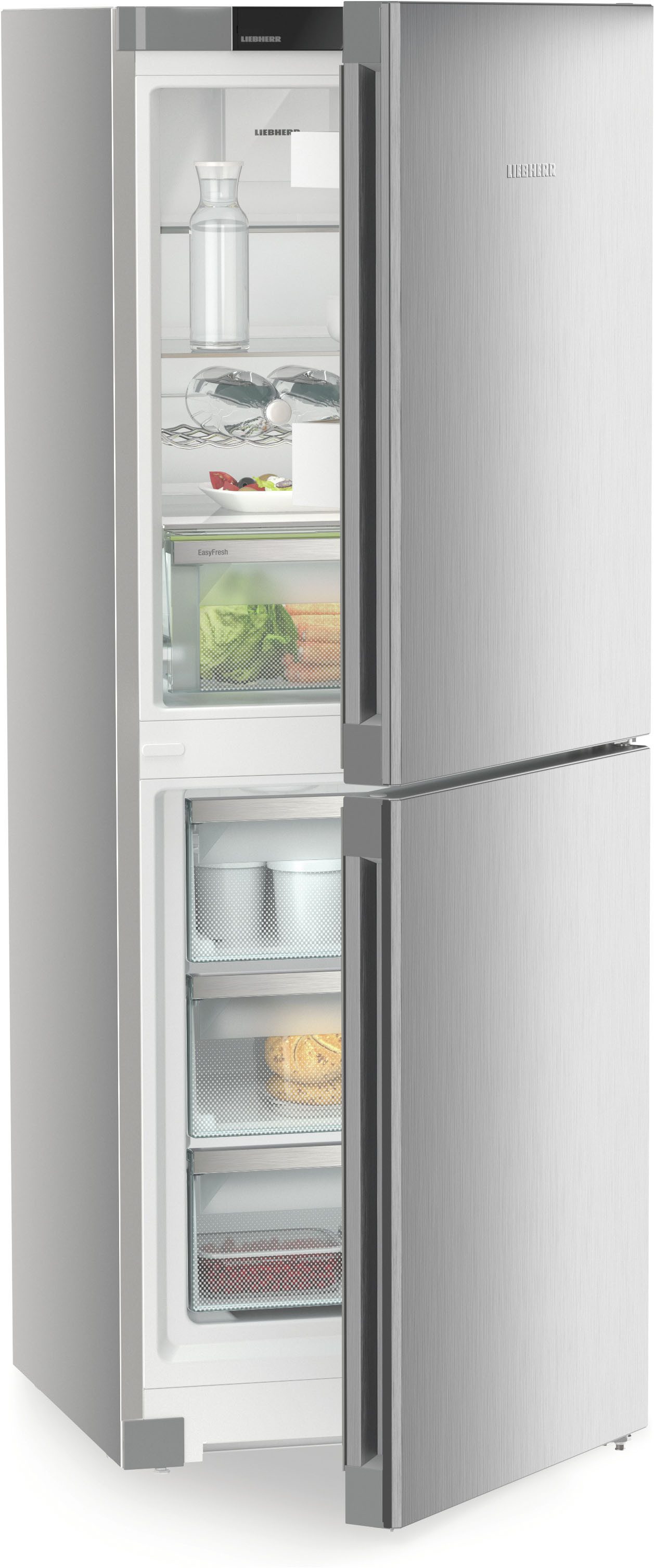 Liebherr Kühl-/Gefrierkombination Plus CNsfc 5023_994898551, 165,5 cm hoch, 59,7 cm breit, mit EasyFresh und NoFrost