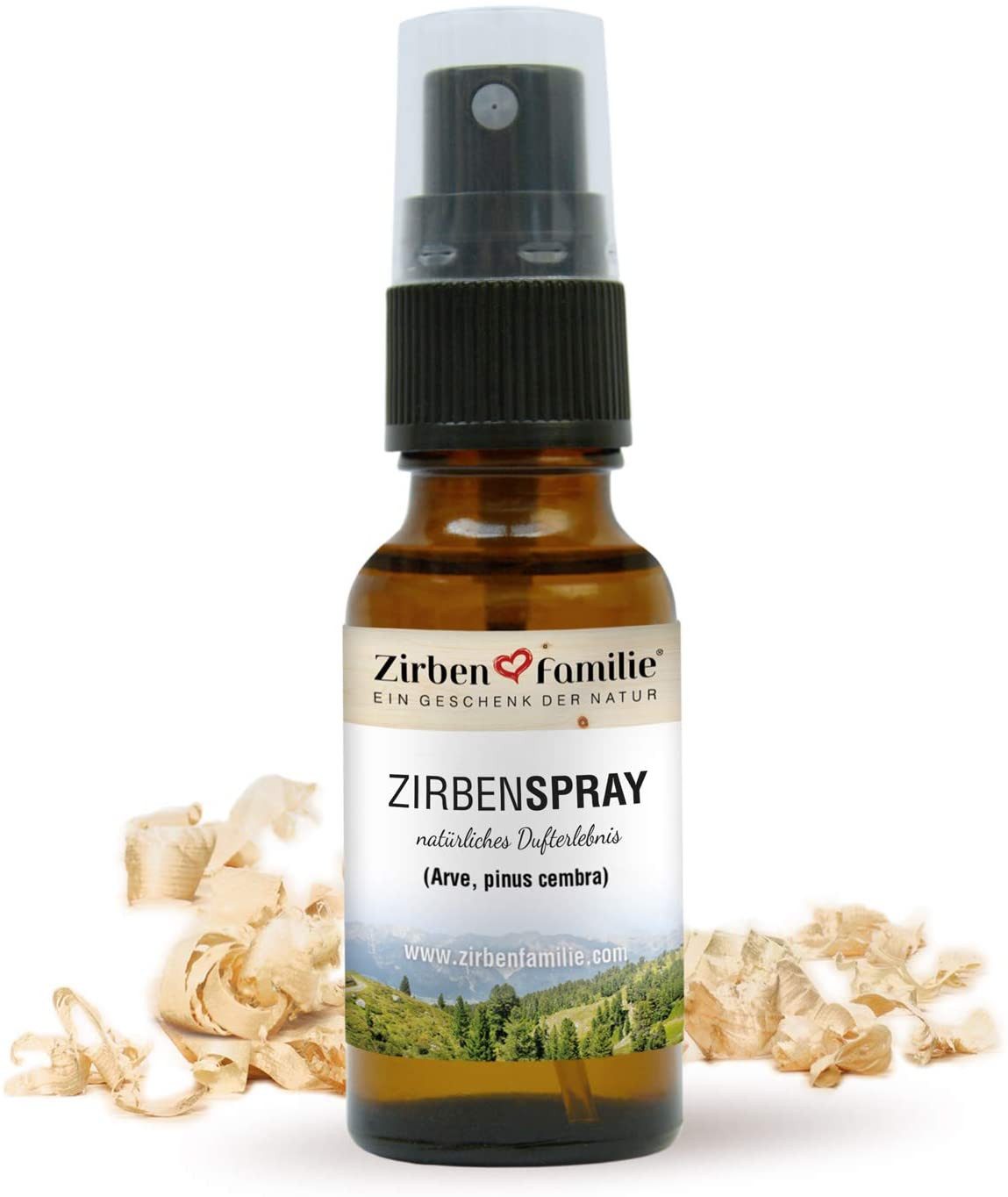 Zirbenfamilie Ersatzscherkopf ZirbenSpray 20ml