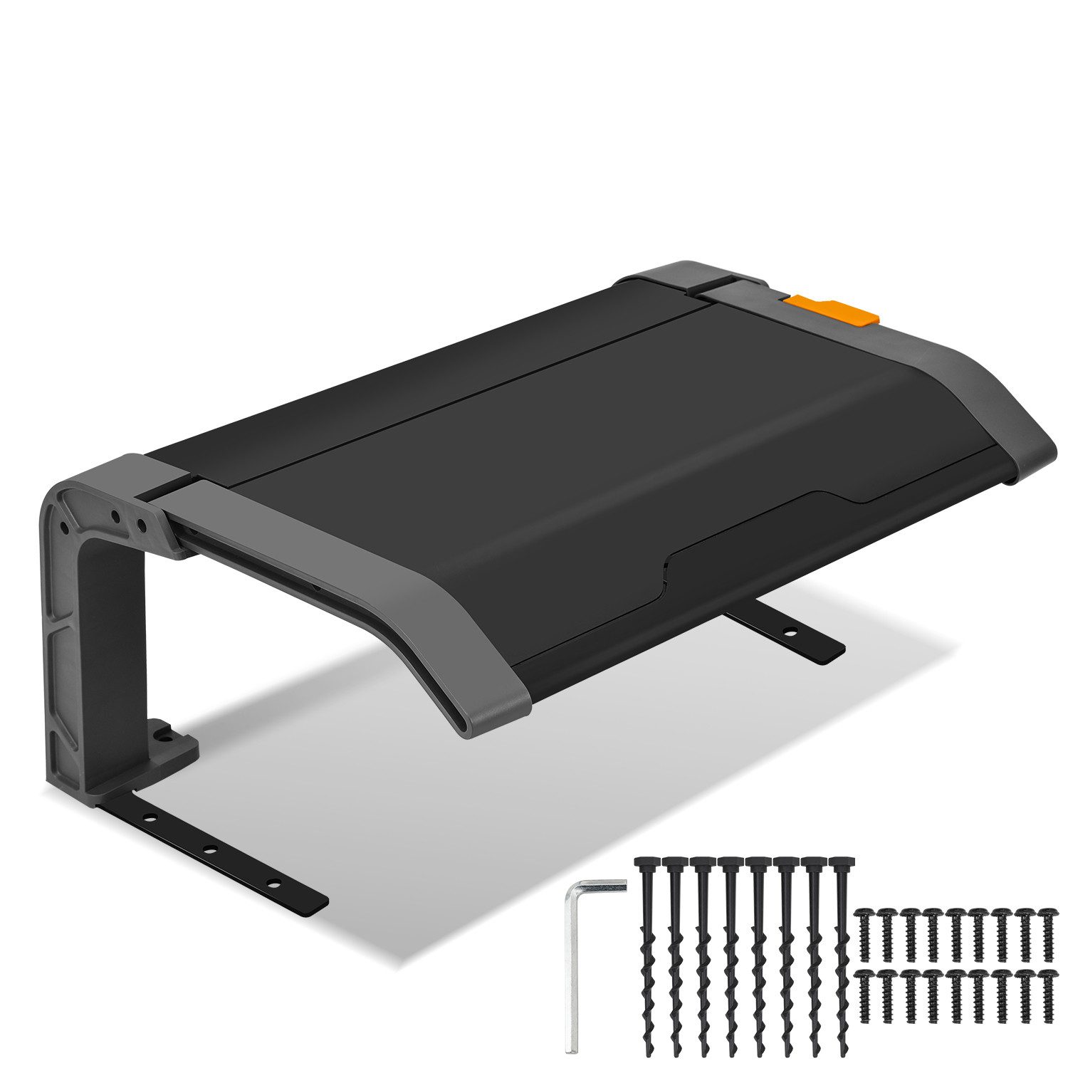 Clanmacy Mähroboter-Garage Rasenmäher Garage Klappbar Mähroboter Dach Autom günstig online kaufen