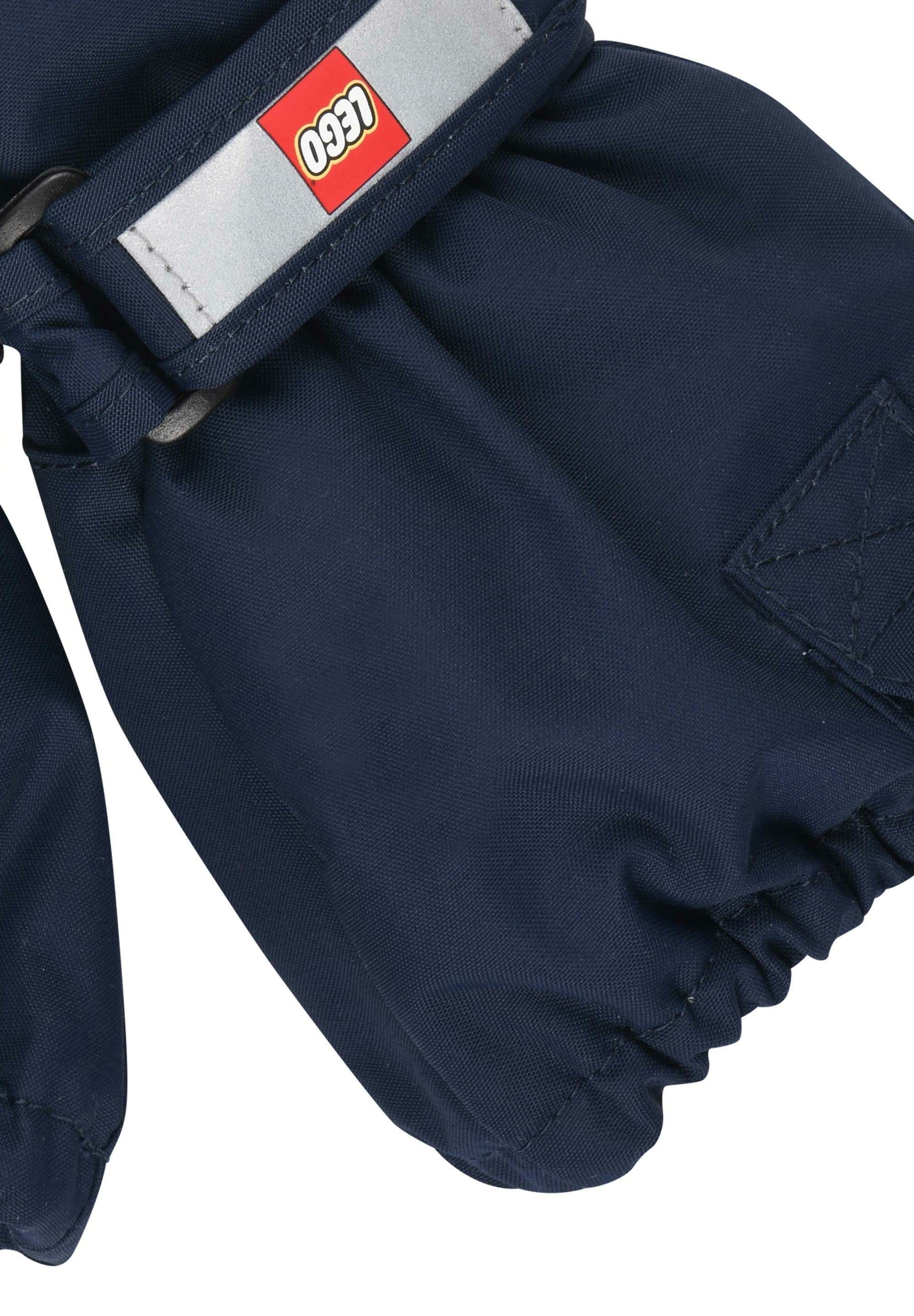 700 dark navy Skihandschuhe LEGO® Wasserdicht, LWATLIN Multisporthandschuhe Warm und Wear