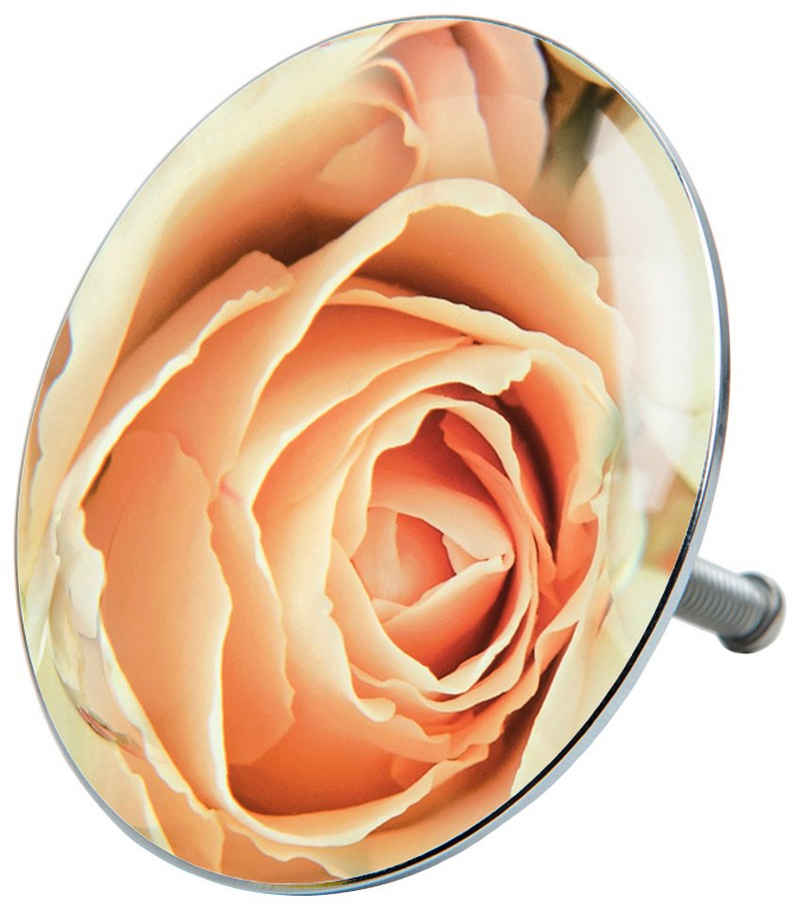 Sanilo Badewannenstöpsel Rosa Rose, Ø 7,2 cm, Ø 7,2 cm