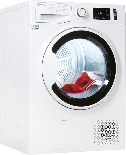 Bauknecht T Pure M11 82WK DE Wärmepumpentrockner / A++ / 8 kg / ActiveCare-Technologie / EasyCleaning-Filter / Wolle-Programm / Startzeitvorwahl/…