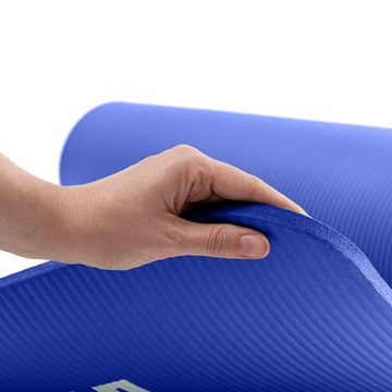 #DoYourSports Yogamatte (Set, 1-St), Fitnessmatte Yogamatte 183x61x1,2cm rutschfest robust Dunkelblau