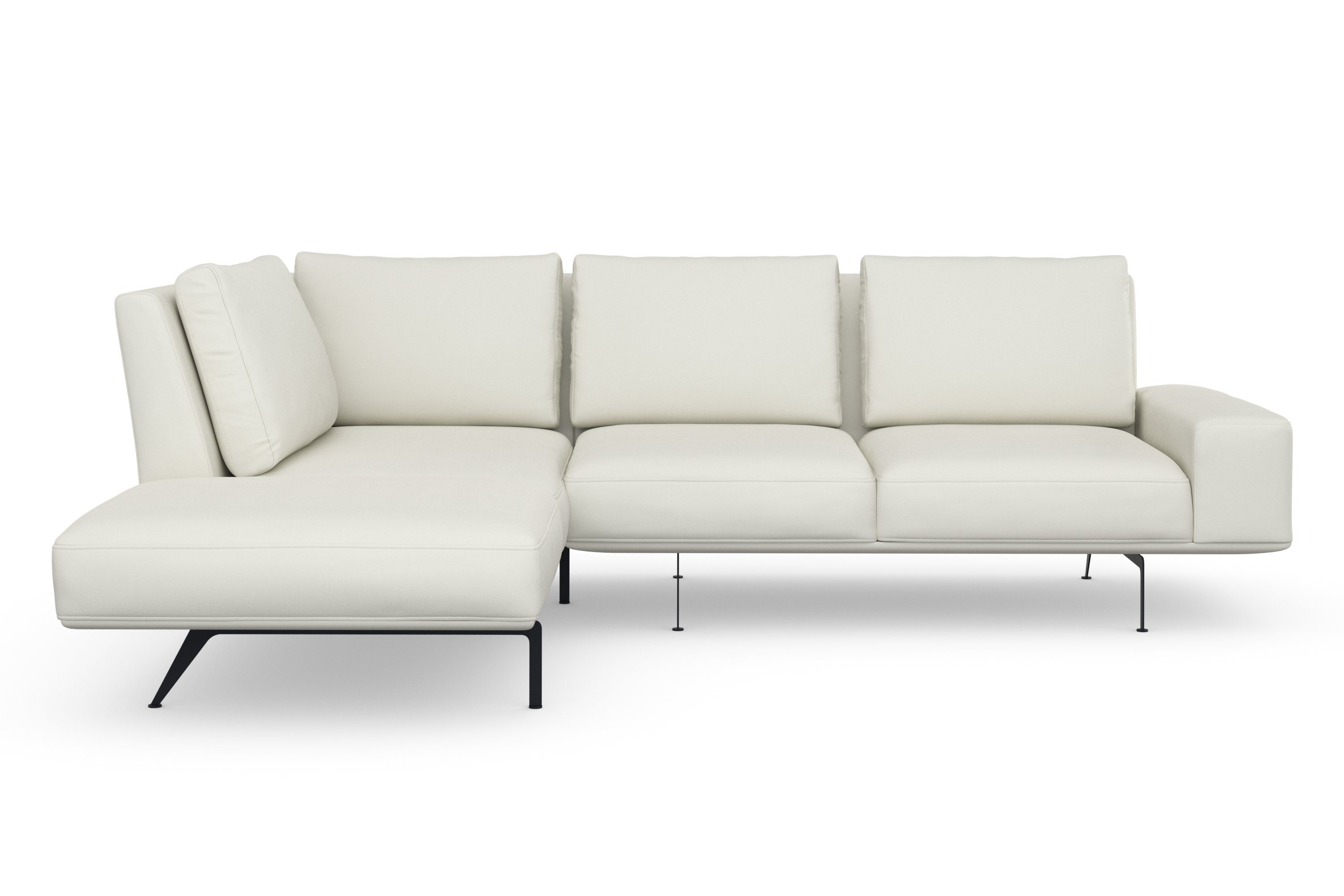 machalke® Ecksofa, mit schöner Bodenfreiheit