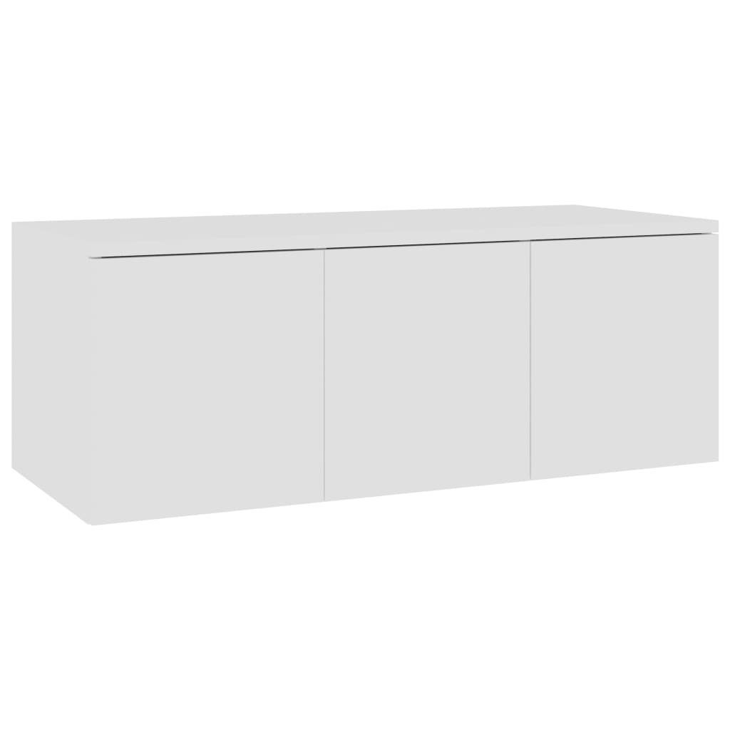 furnicato TV-Schrank Weiß 80x34x30 cm Holzwerkstoff günstig online kaufen