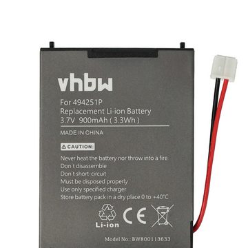 vhbw kompatibel mit Audioline Babysense 5 Video Akku Li-Ion 900 mAh (3,7 V)