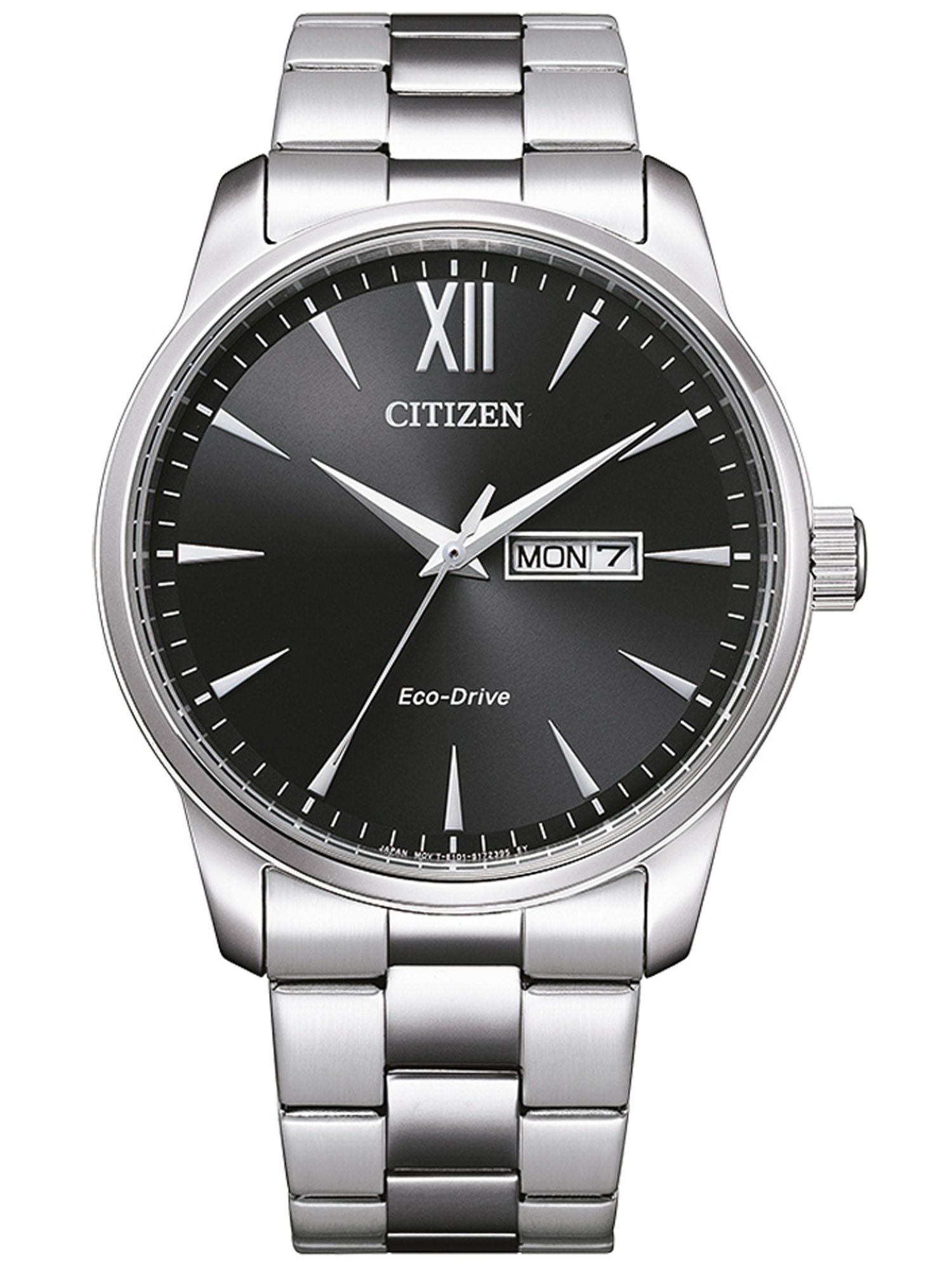 Citizen Solaruhr BM8550-81E BM8550-81E, Citizen BM8550-81E Eco Drive Uhr Herrenuhr Edelstahl Datum silber