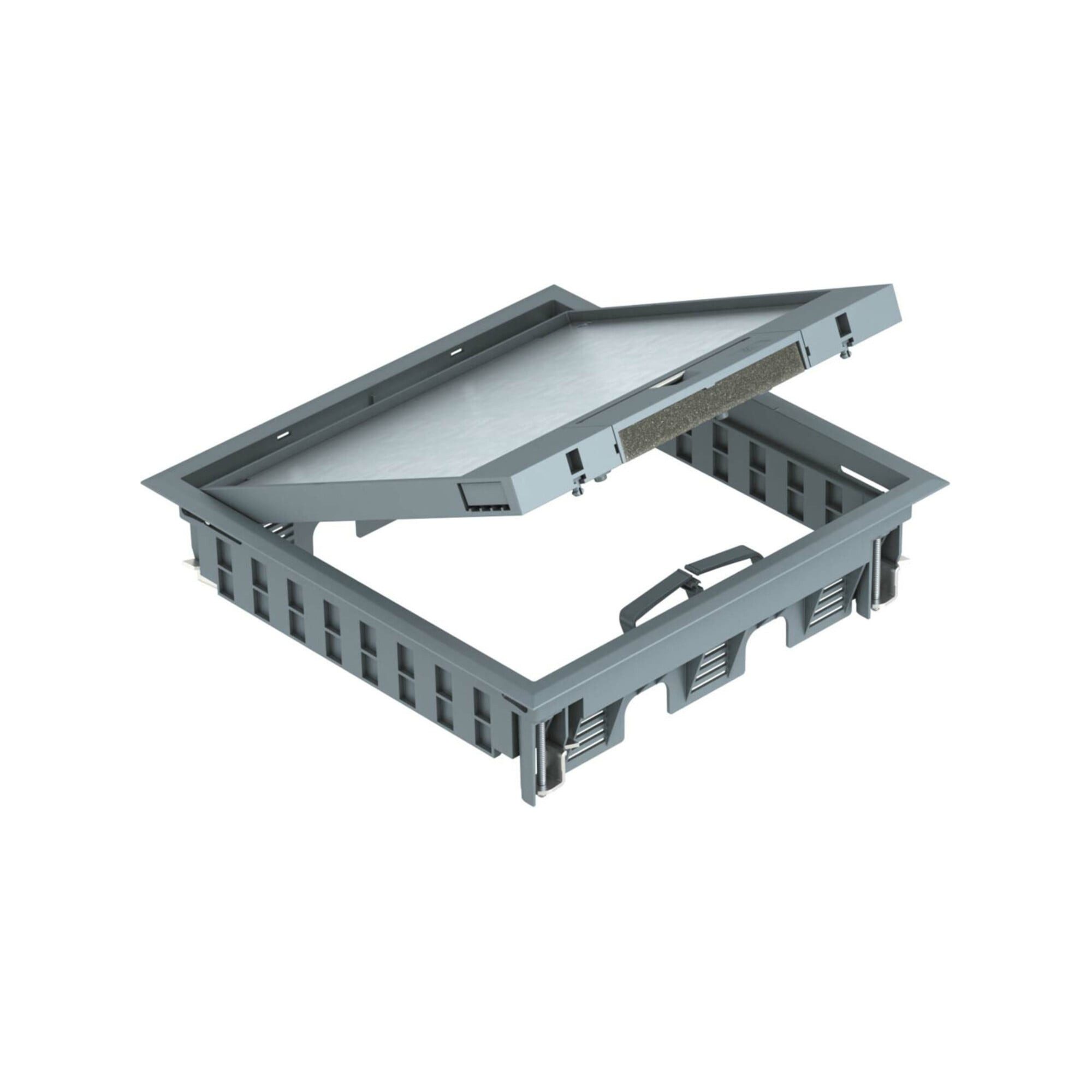 OBO BETTERMANN OBO Bettermann Vertr Geräteeinsatz für Universalmontage GES9-3B U 9011 Installationskabel