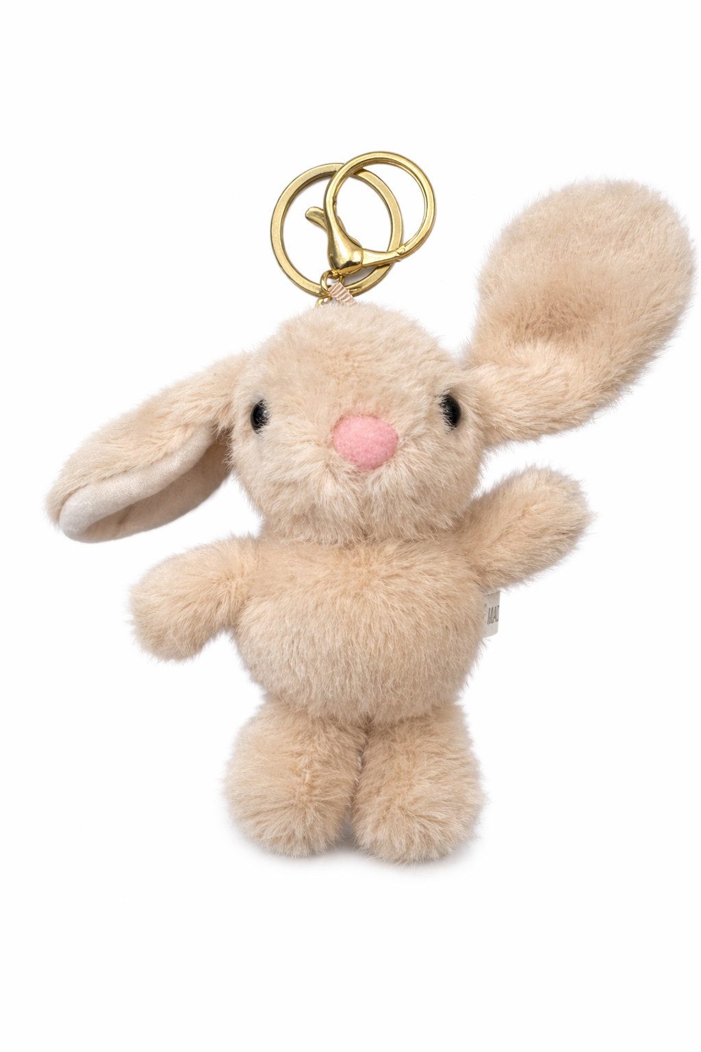 soma Schlüsselanhänger Plüsch Hase Schlüsselanhänger 13cm Weicher Kuschelhase mit Metallring (Set, 1-tlg., Geschenk-Set), Taschenanhänger&Rucksack-Accessoire Geschenkidee für Kinder&Erwachsene