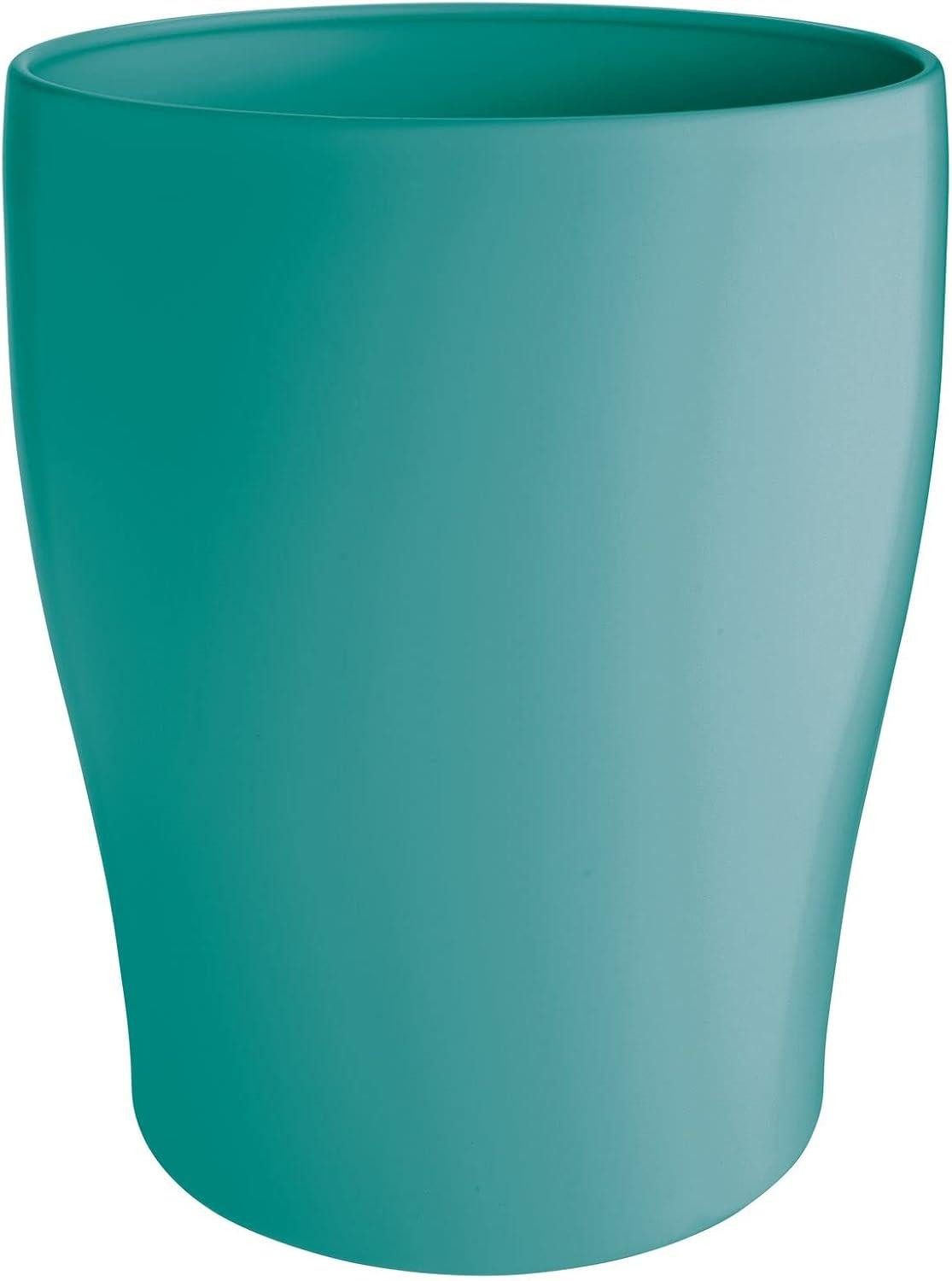 mDesign Badaccessoire-Set mDesign Mülleimer Abfalleimer Papierkorb Rund 6.4L Bad Büro Küche Me