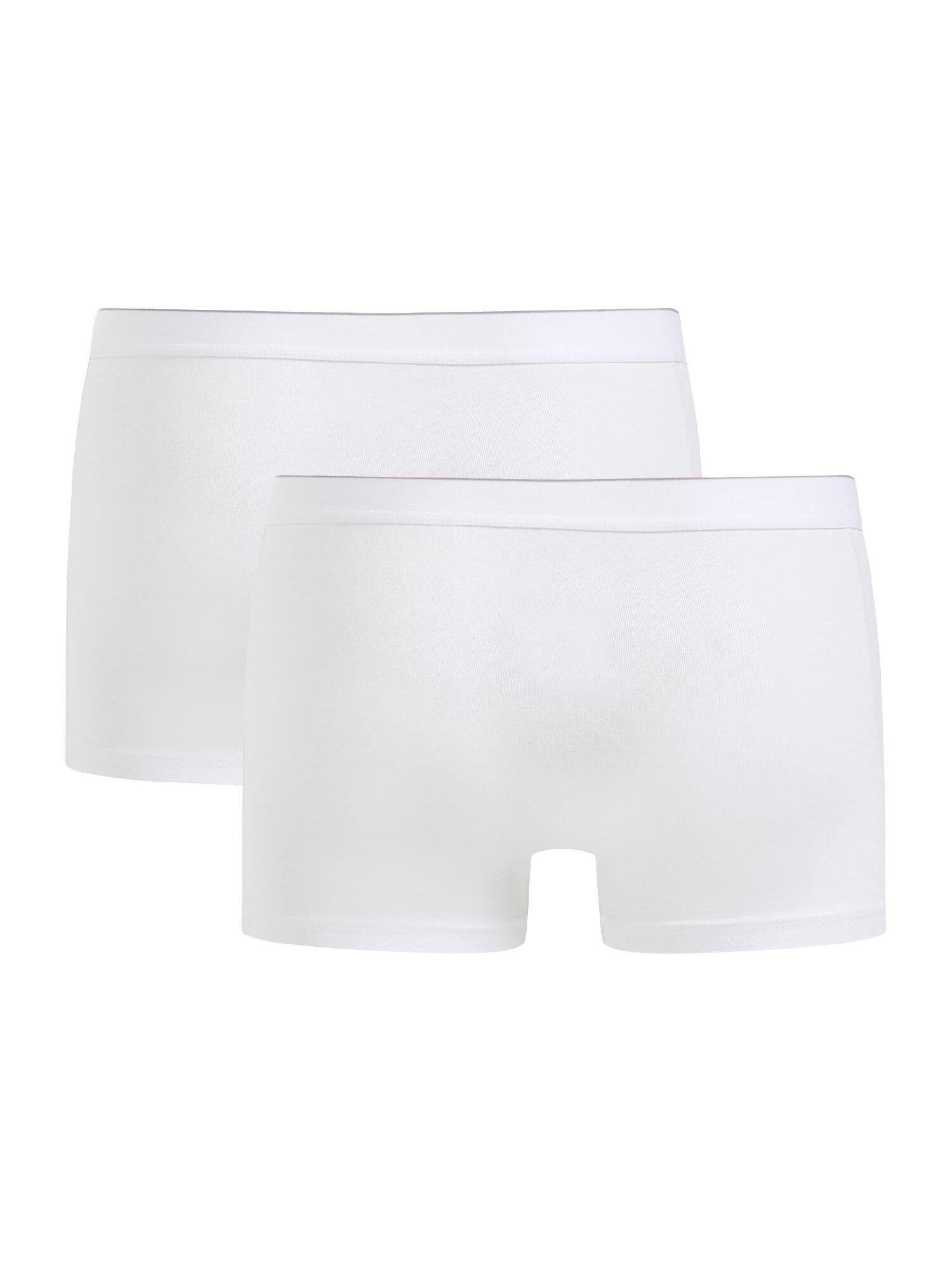 WE Fashion Boxershorts (2-St) Weiß