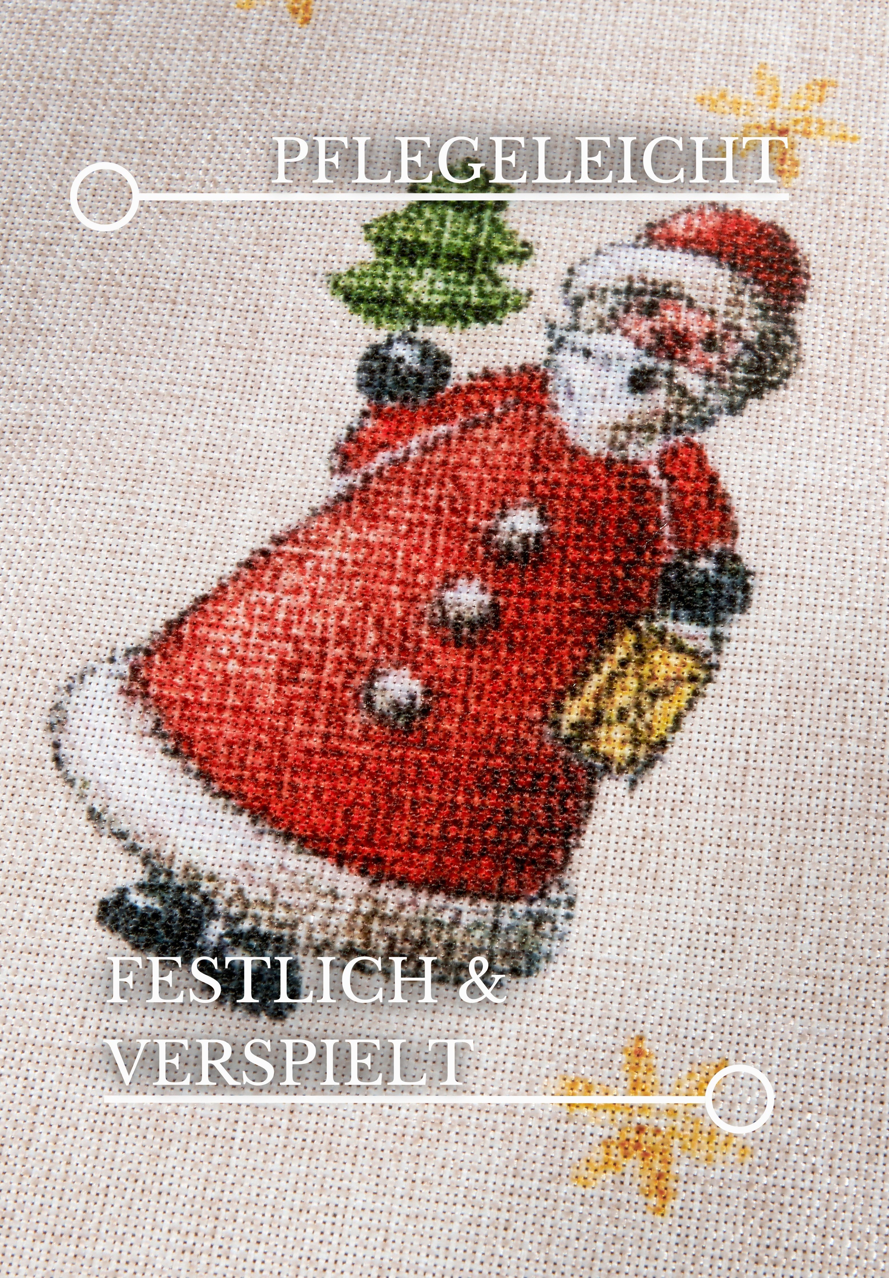 Villeroy & Boch Teppich Nostalgic Toy's Delight, eckig, rund und Läufer, Höhe: 3 mm, Weihnachten, Wohnzimmer, Flur, Geschenk, Toys Delight, Dekoration – Bild 5 von 5