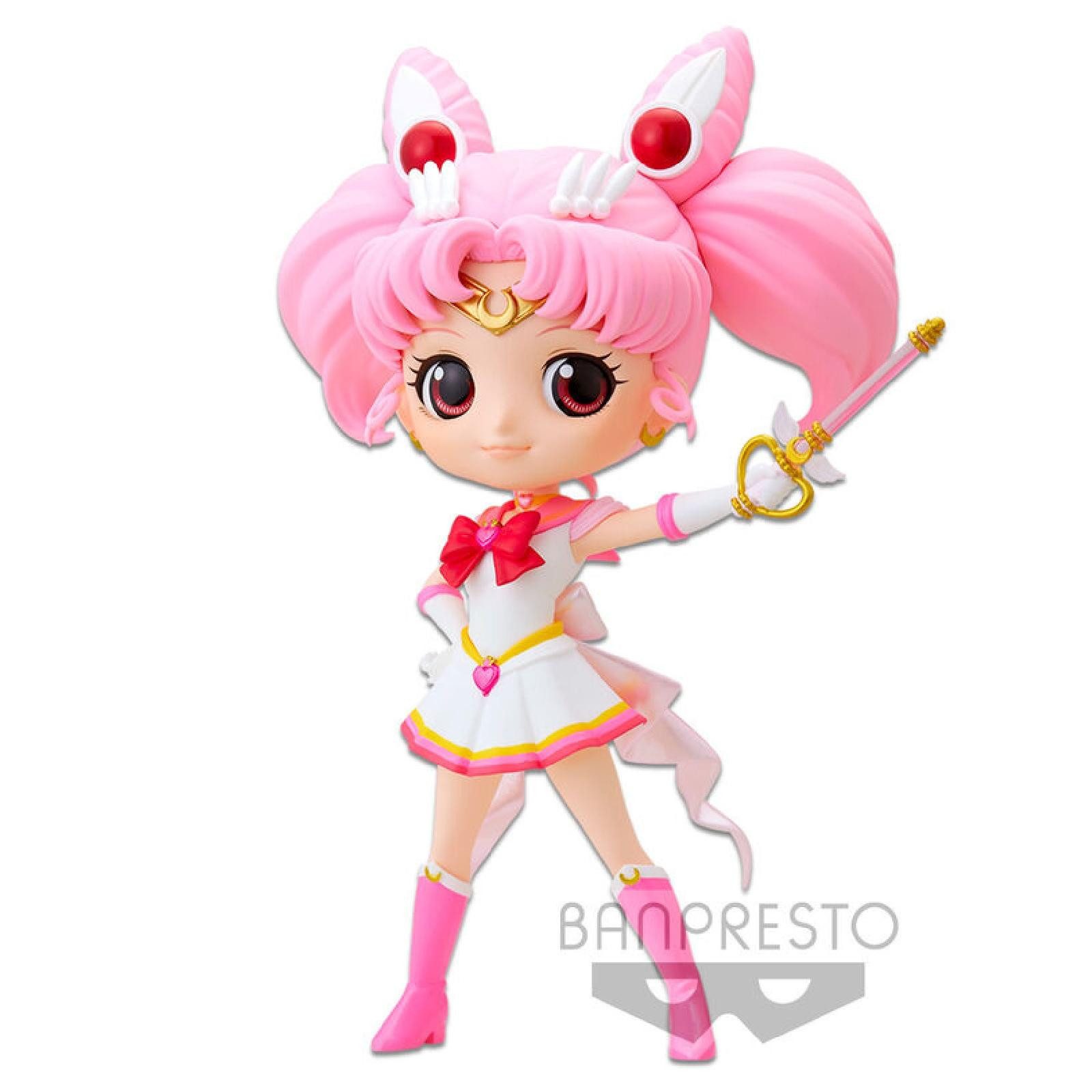 Banpresto Sammelfigur Sailor Moon Eternal the Movie Kaleidoscope Chibi Moon Q Posket Figur 1