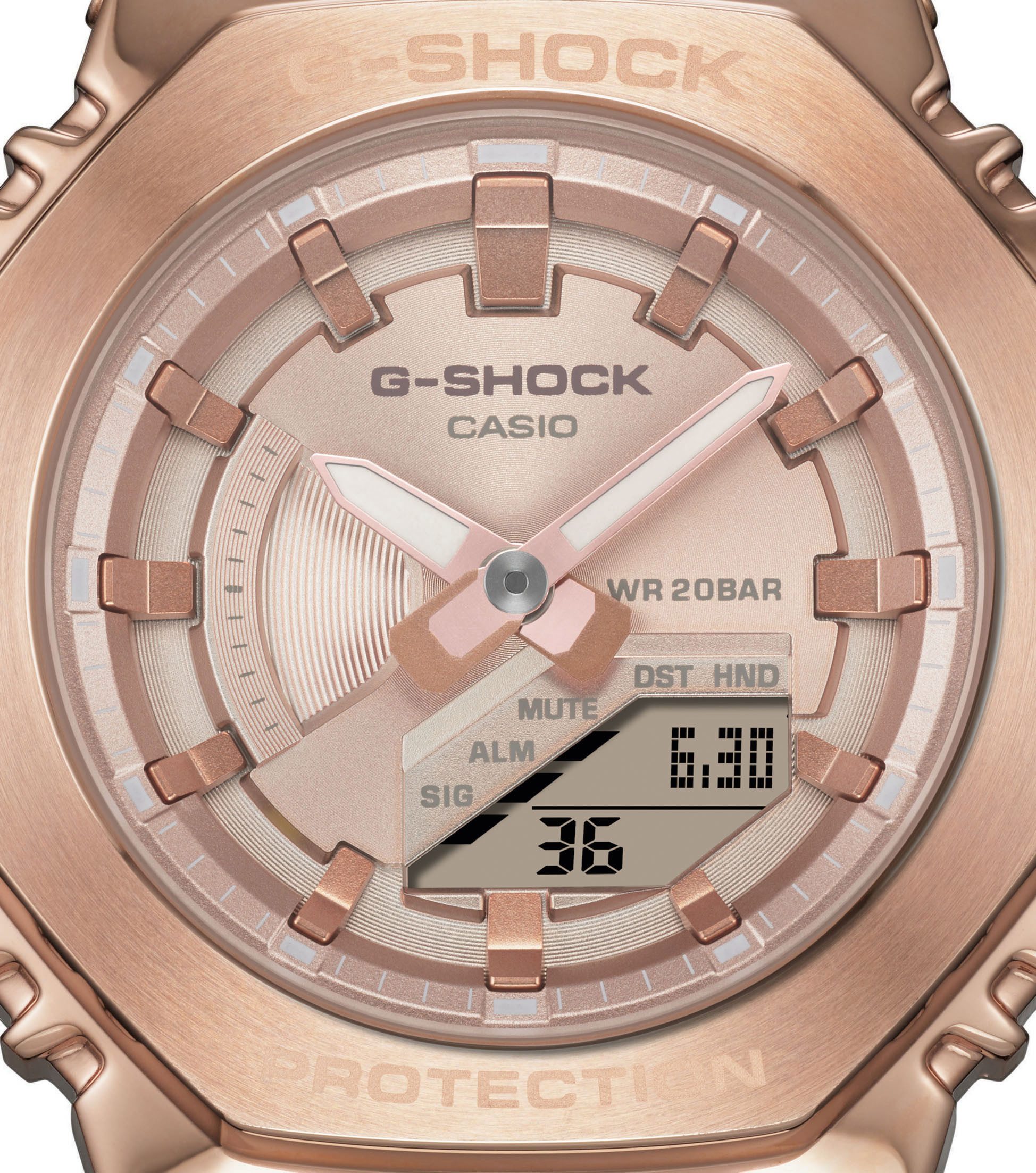 CASIO G-SHOCK Chronograph GM-S2100PG-4AER, Quarzuhr, Armbanduhr,Digitaluhr, günstig online kaufen