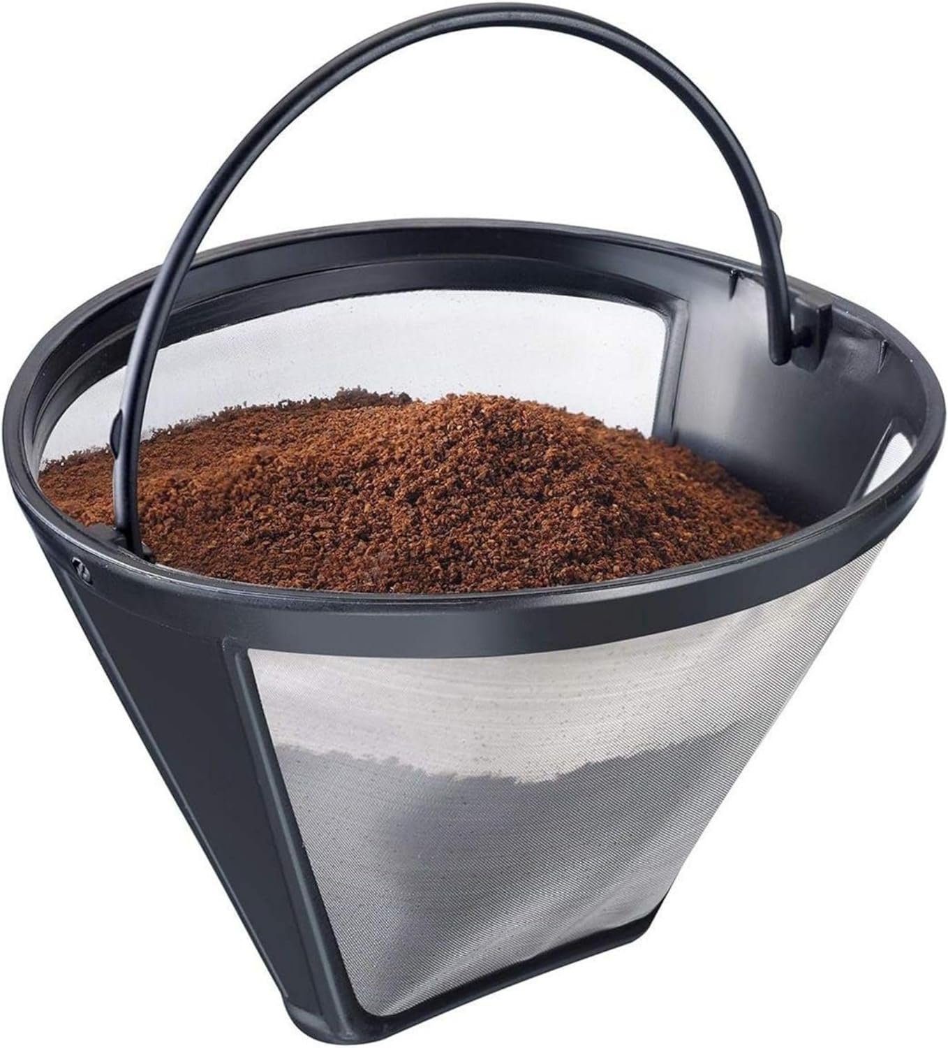 WESTMARK Permanentfilter Dauer-Kaffeefilter, Für 8-12 Tassen Kaffee, Filtergröße 4