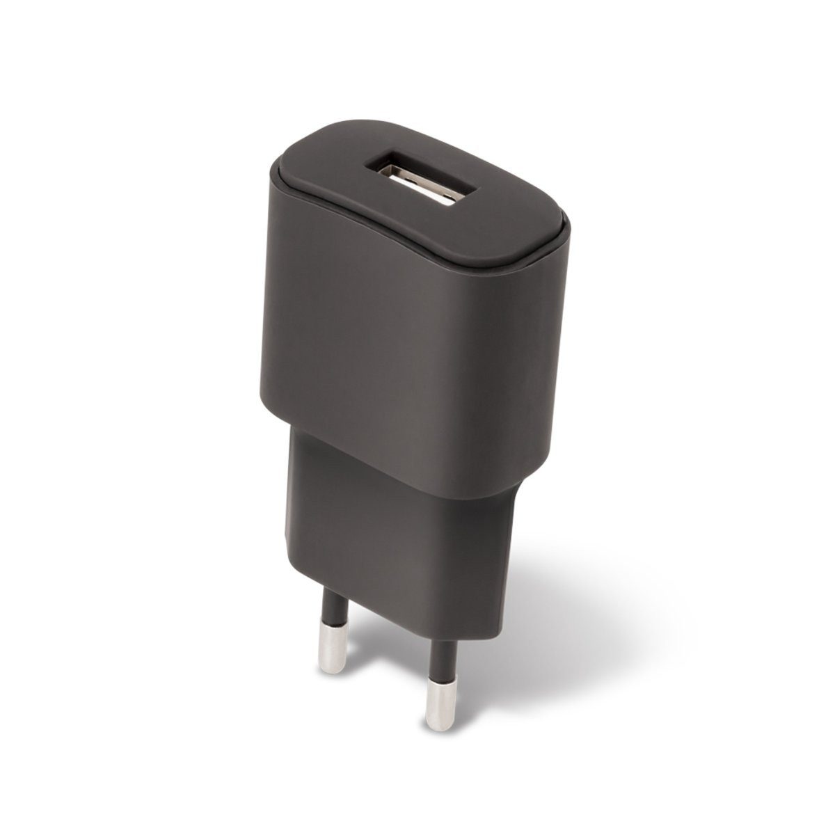 Forever Forever TC-01 Ladegerät 1x USB 2A schwarz Smartphone-Ladegerät
