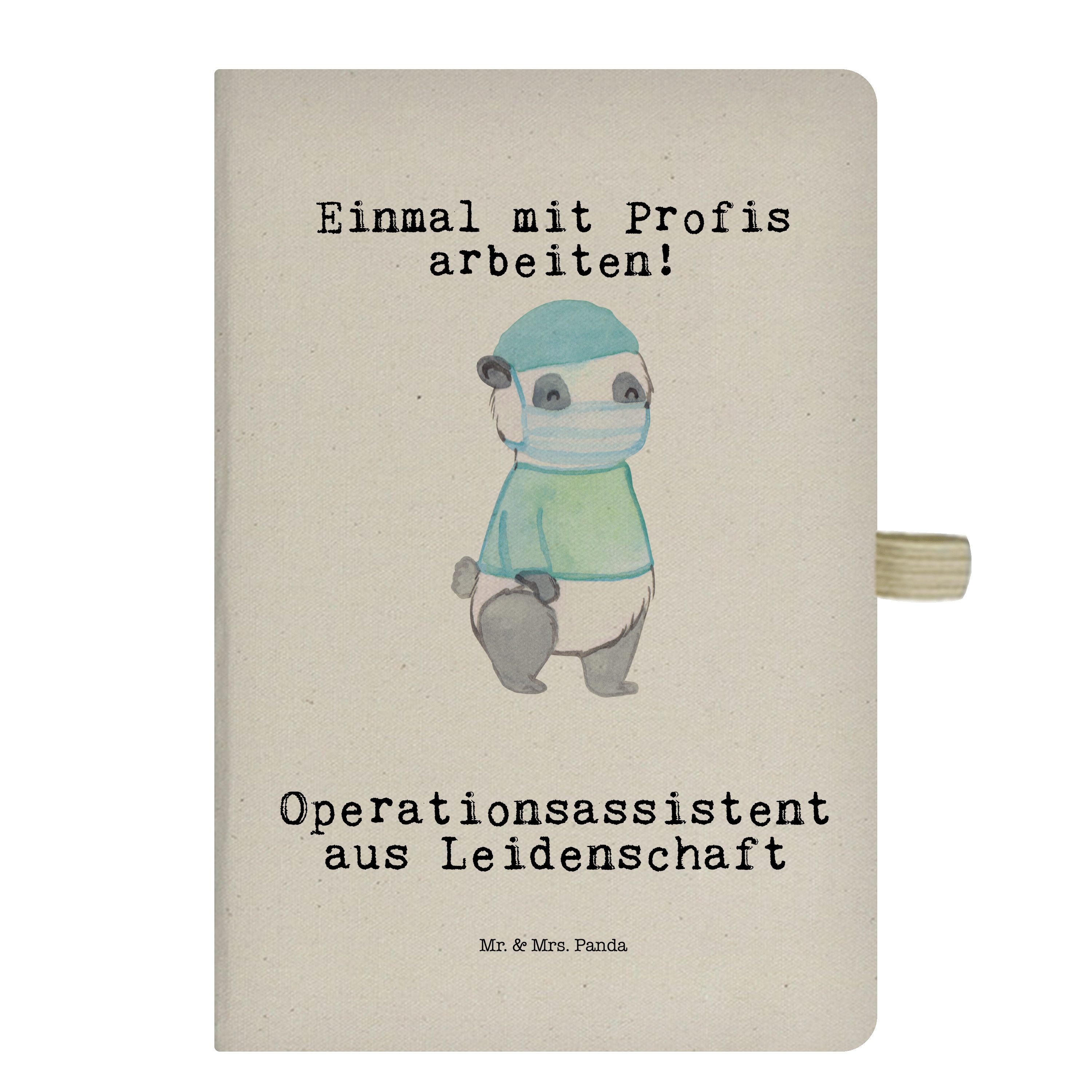 & Leidenschaft Transparent - - Panda Geschenk, Mr. Kolleg Notizbuch Panda Mr. Mrs. Operationsassistent aus & Mrs.