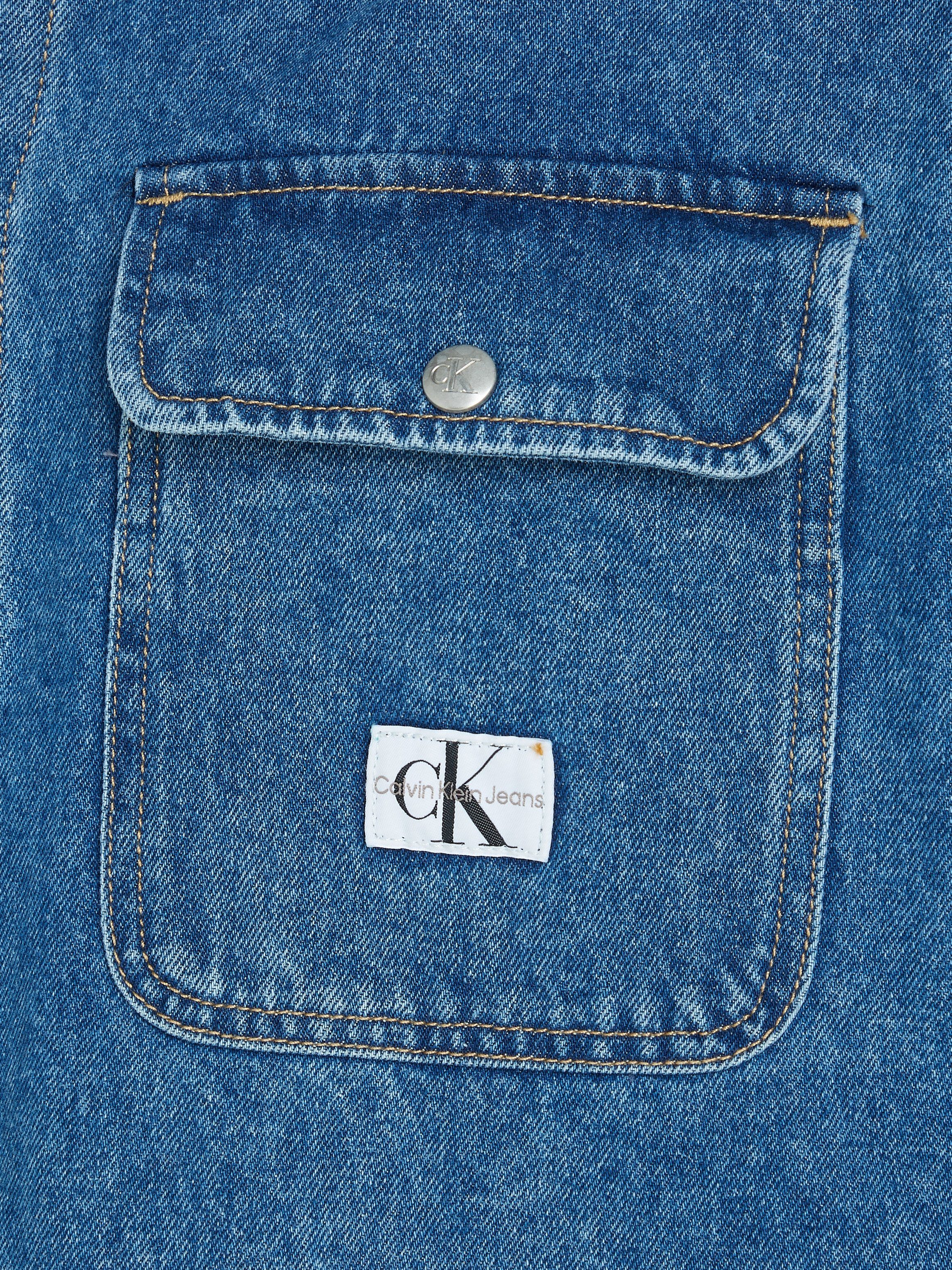 Jeans BOXY LOOSE SHIRT Calvin Jeanshemd Klein