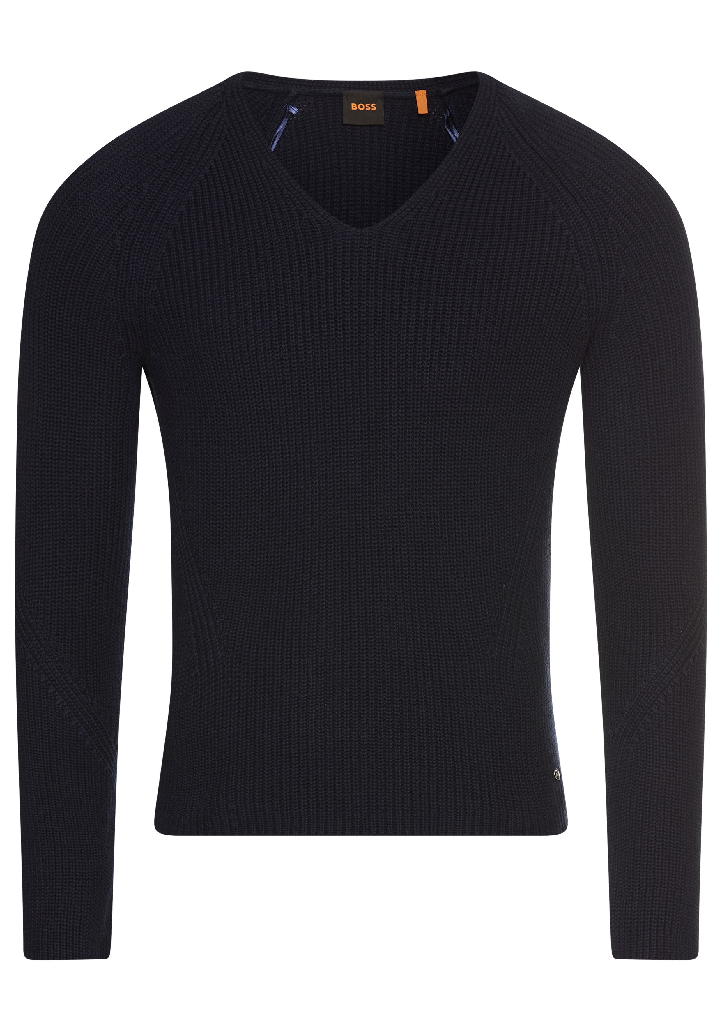 BOSS ORANGE Strickpullover Fardella Premium Damenmode mit Ajouré-Details günstig online kaufen