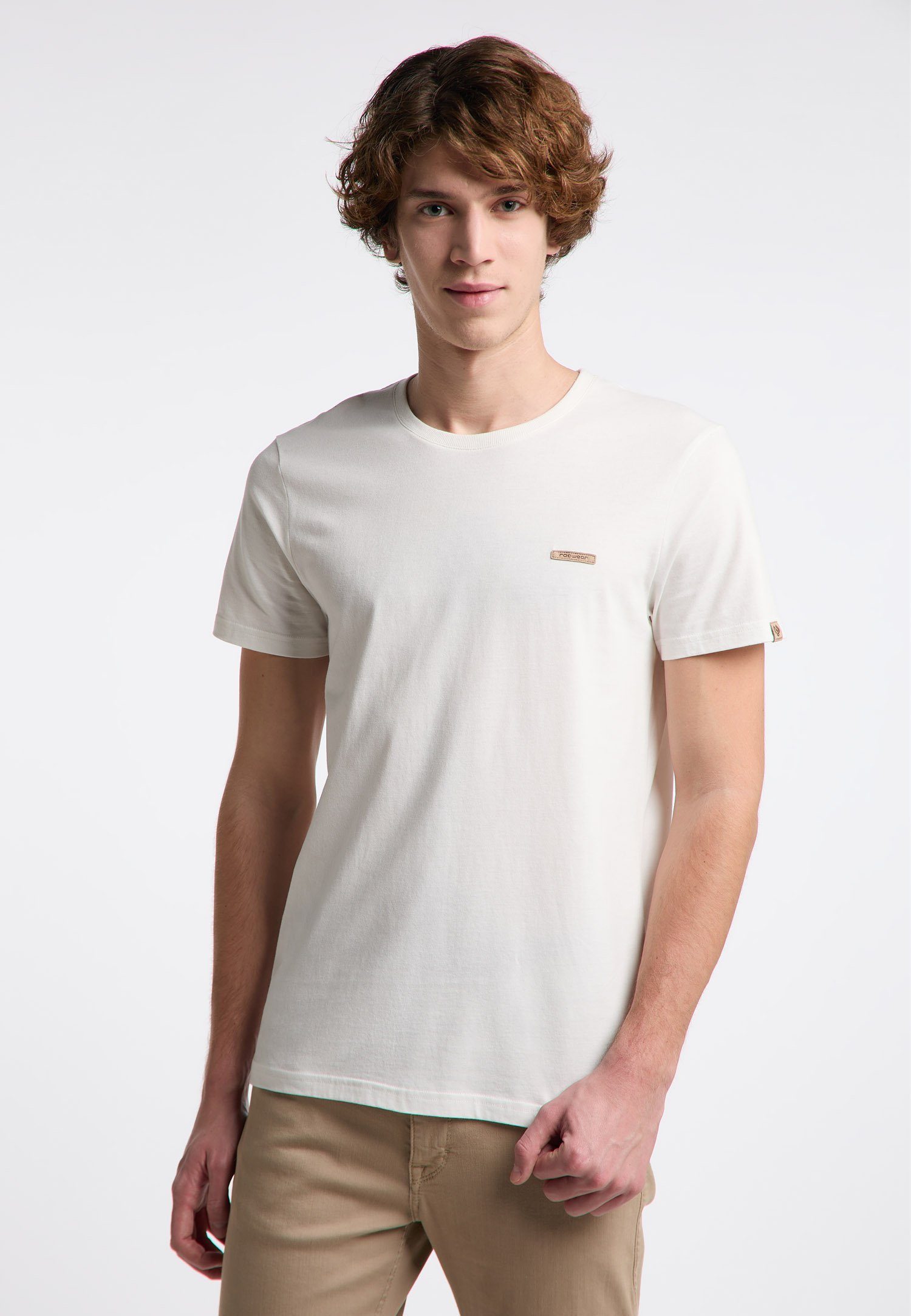 Ragwear T-Shirt NEDIE Vegane Mode & Nachhaltige WHITE