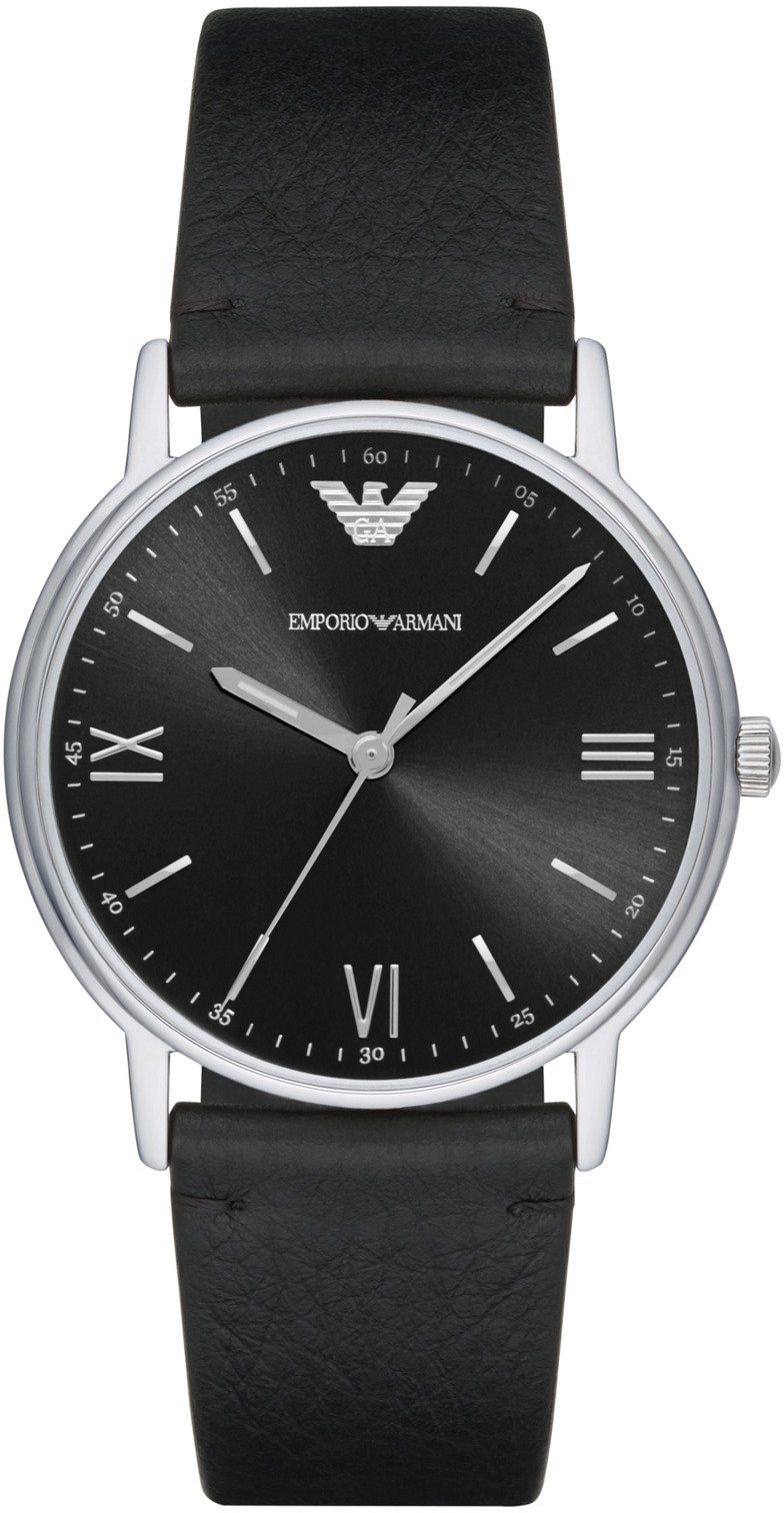 Emporio Armani Quarzuhr Edelstahl, mm Gehäuse ca. AR11013, 41 Ø aus