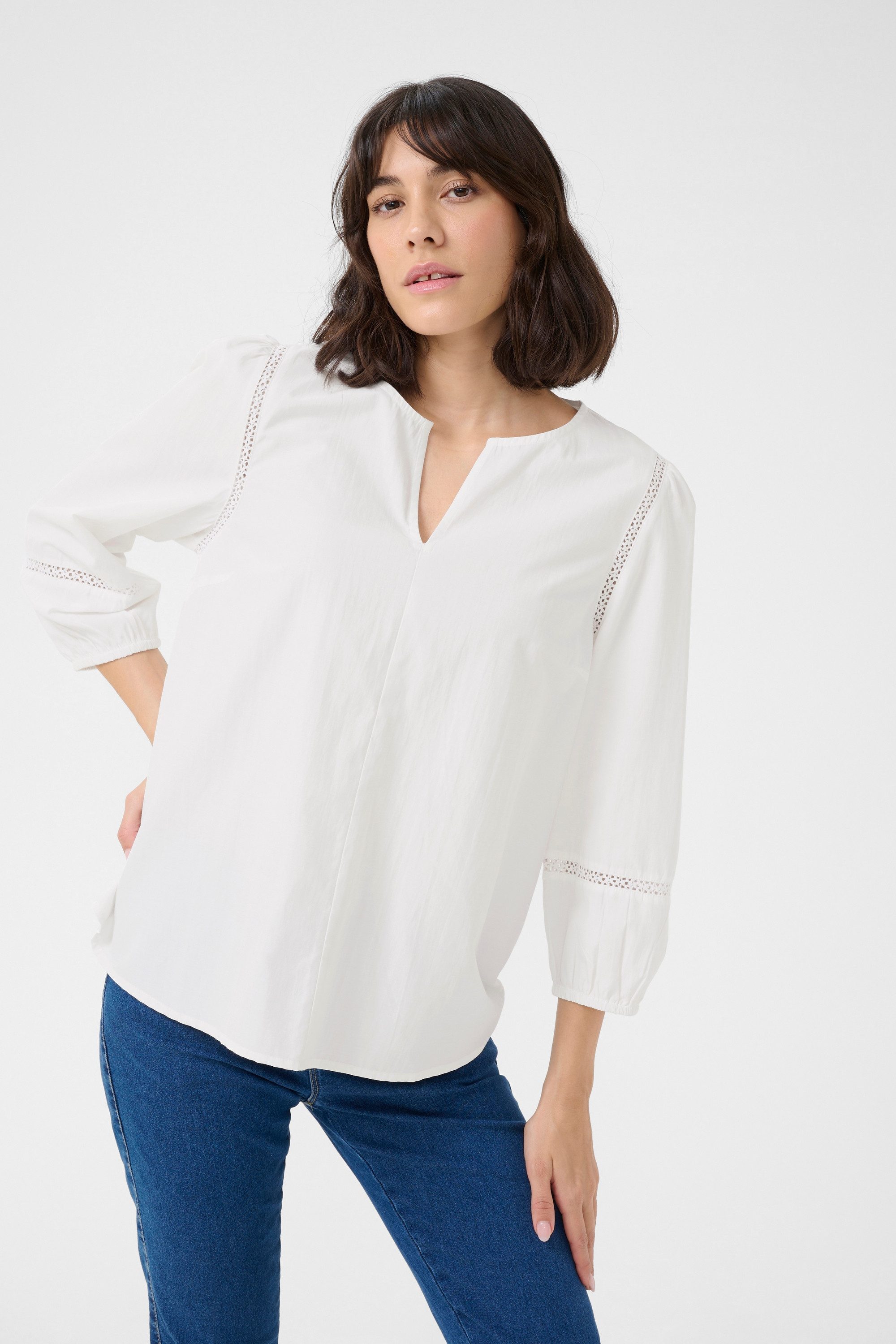 Langarmbluse Langarm-Bluse KAlila
