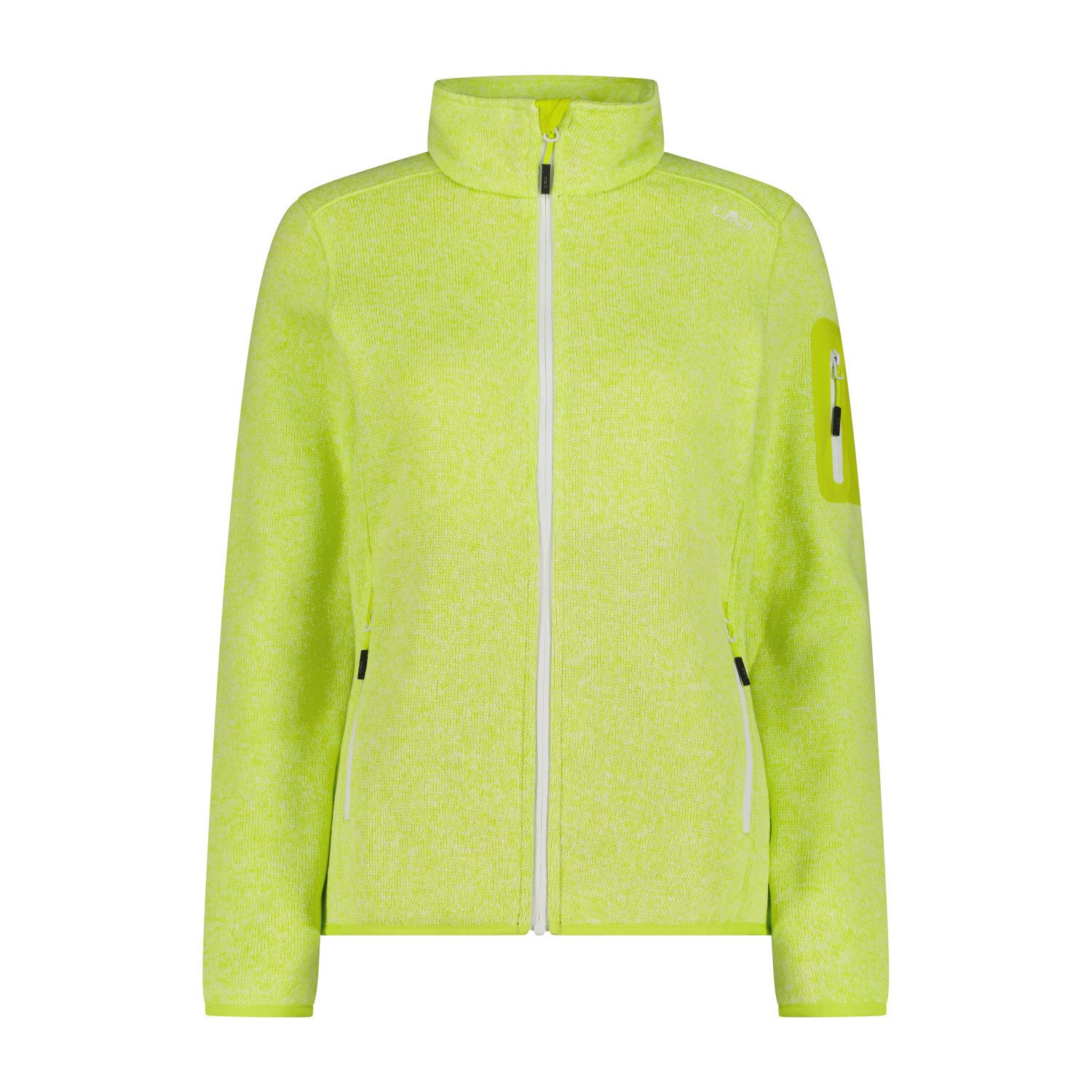 CMP Fleecejacke CMP Damen Jacke Knitted Melange Fleece Jacket 3H14746 günstig online kaufen