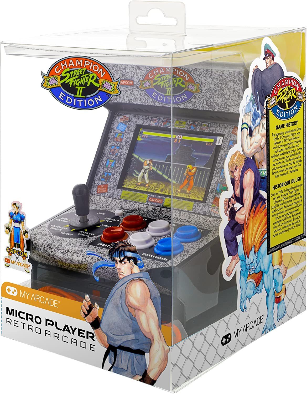 MYARCADE Street Fighter 2 Micro Player Gaming-Controller