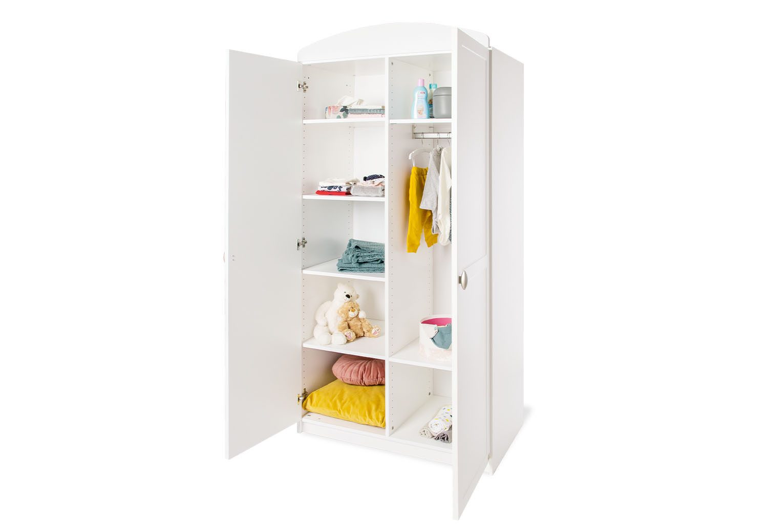 Pinolino® Kinderkleiderschrank Kleiderschrank 'Laura'