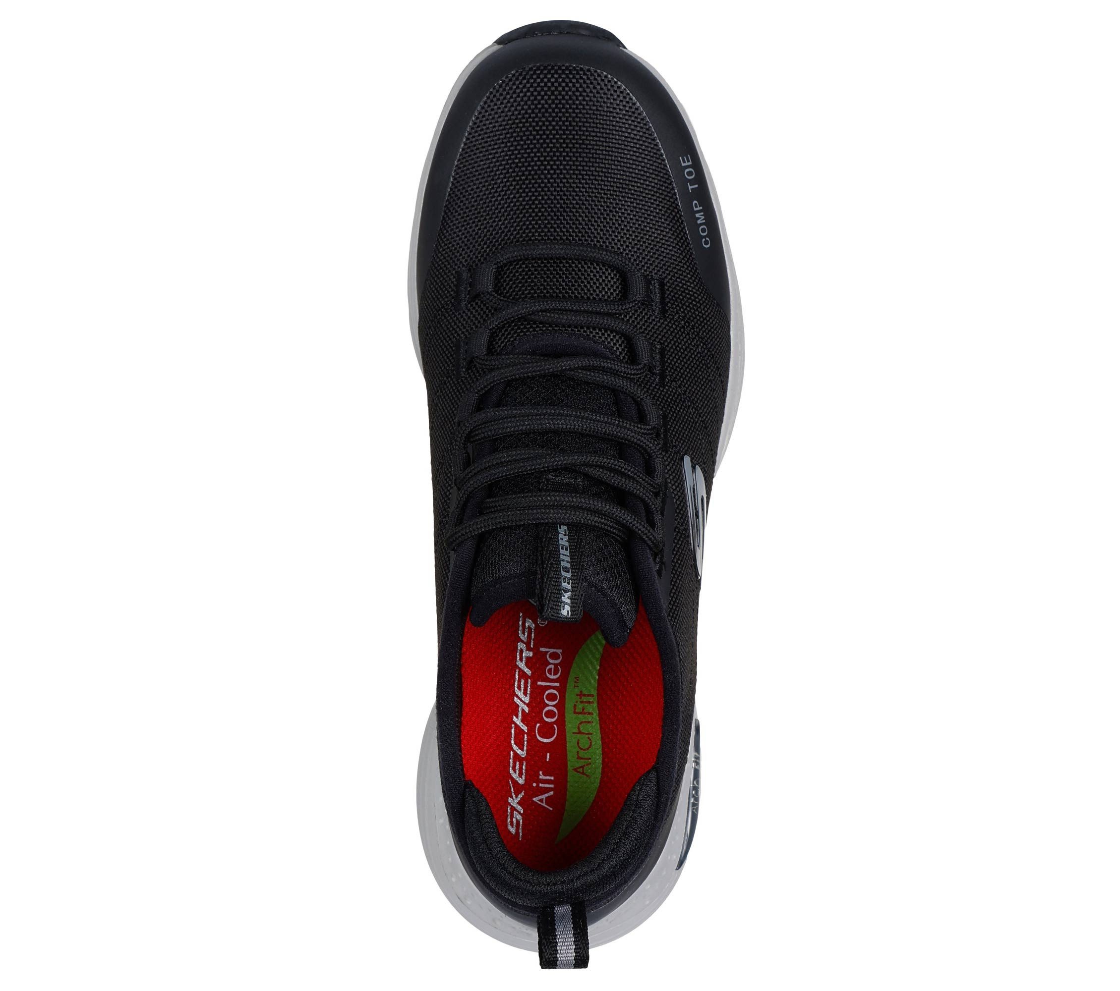 Skechers ARCH FIT SR EBINAL - Max Komfort und Sicherheit - Damen S3 SR ESD Arbeitsschuh Arch Fit Einlegesohle mit zertifizierter Unterstützung des Fußgewölbes – Bild 4 von 5