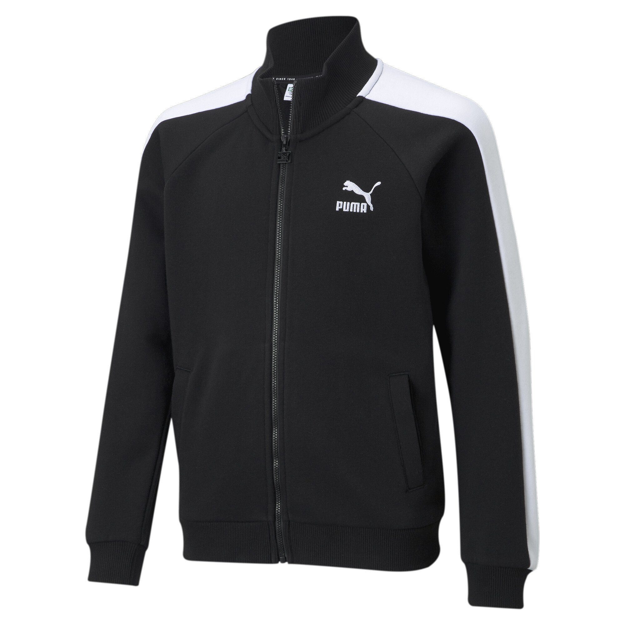 PUMA Sweatjacke T7 Black Mädchen Classics Trainingsjacke