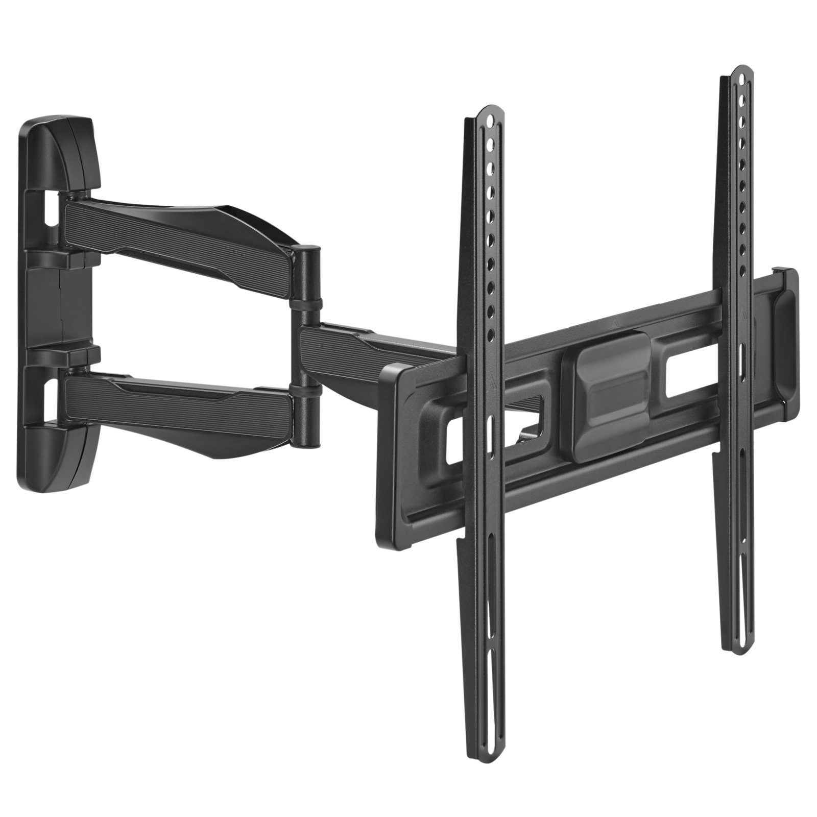 CAVO TV-Wandhalterung TV-Halterung neigbar, schwenkbar, für Flach & Curved TVs, (bis 55 Zoll, für 32 - 55 Zoll Bildschirme bis 35 kg, max. VESA 400x400 mm)