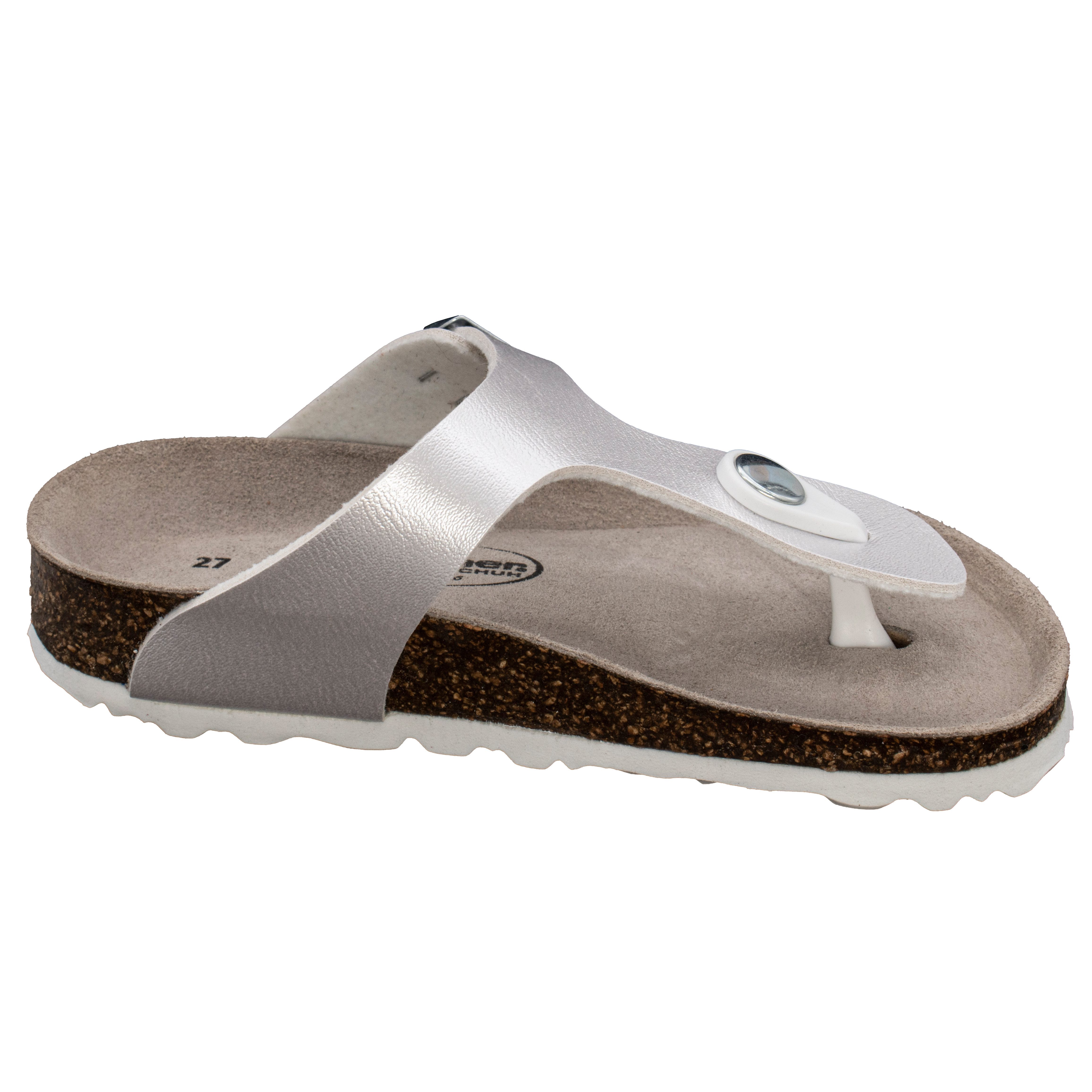 Fischer-Markenschuh Hawaii Zehentrenner aus Vegano (Lederimitat), mit Fleecefutter, Zehentrenner – Bild 2 von 5