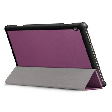 König Design Tablet-Hülle, Lenovo Tab M10 Schutzhülle Tablet-Hülle Violett