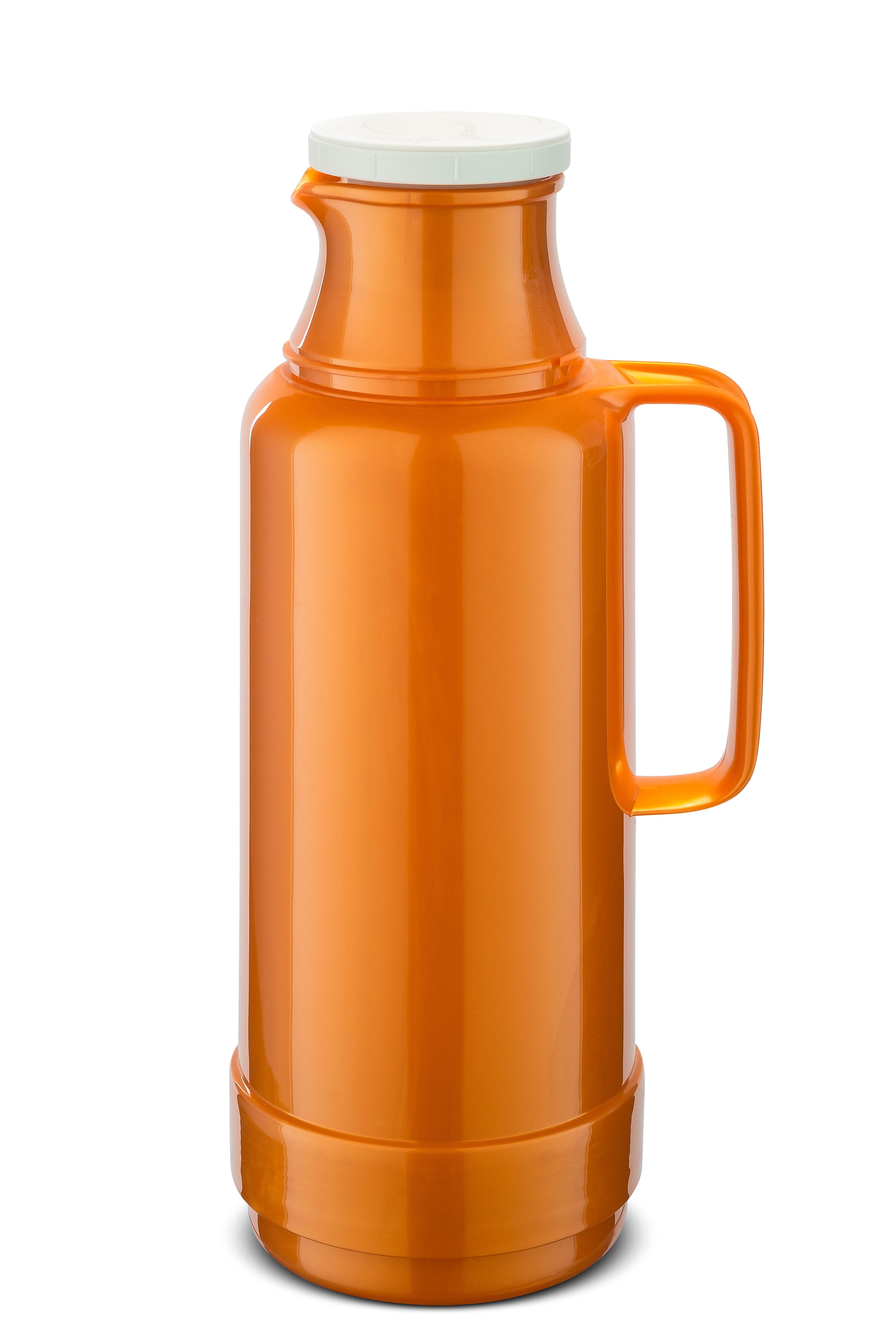 ROTPUNKT Thermoflasche Thermoflasche 1,0 Liter I 80 Glaseinsatz I hochwertig I 24 Std warm, doppelwandiger Glaseinsatz