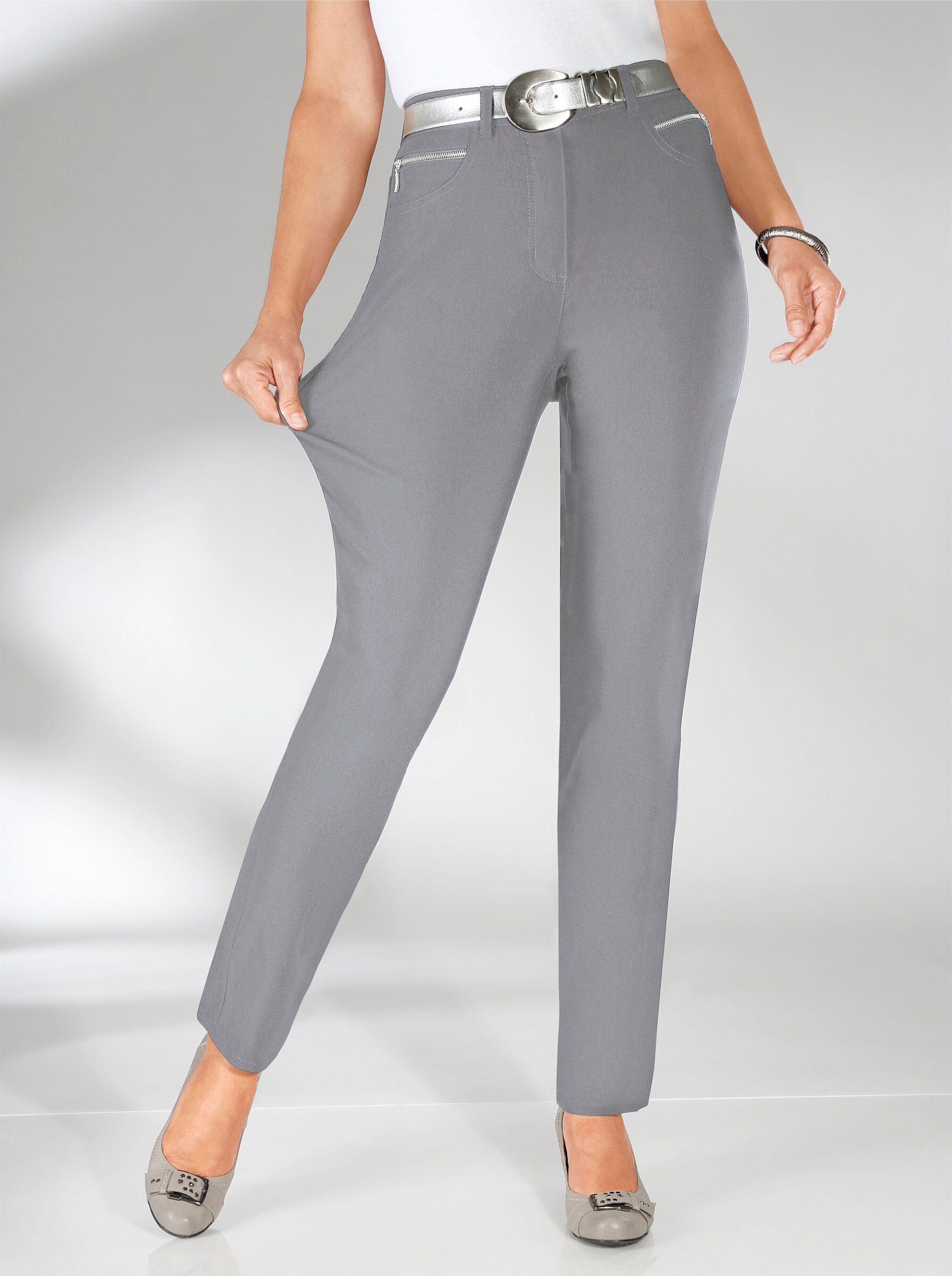 Stehmann Jerseyhose Hose leicht vertieft