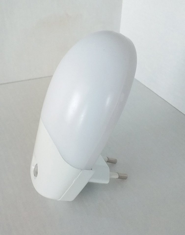niermann LED Nachtlicht Nachtlichter, LED fest integriert, Stecker- Nachtlicht  Oval mit Dämmerungssensor Set aus 2 Stück